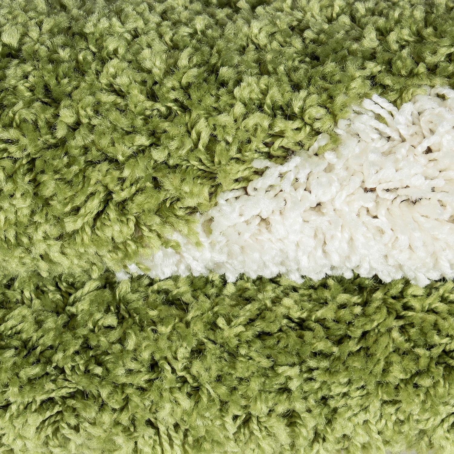 Kinderteppich AYYILDIZ TEPPICHE "Fun 6001" Gr. 9, grün, H:30mm Ø:100cm, Kunstfaser, Teppiche, Kinderteppich, Fußball Design 2