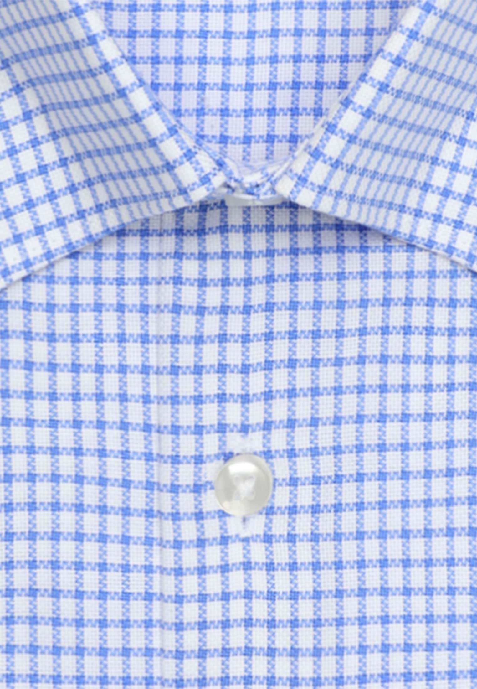 seidensticker Businesshemd »Schwarze Rose« Shaped 1/1 Covered-Button-Down-Kragen Karo