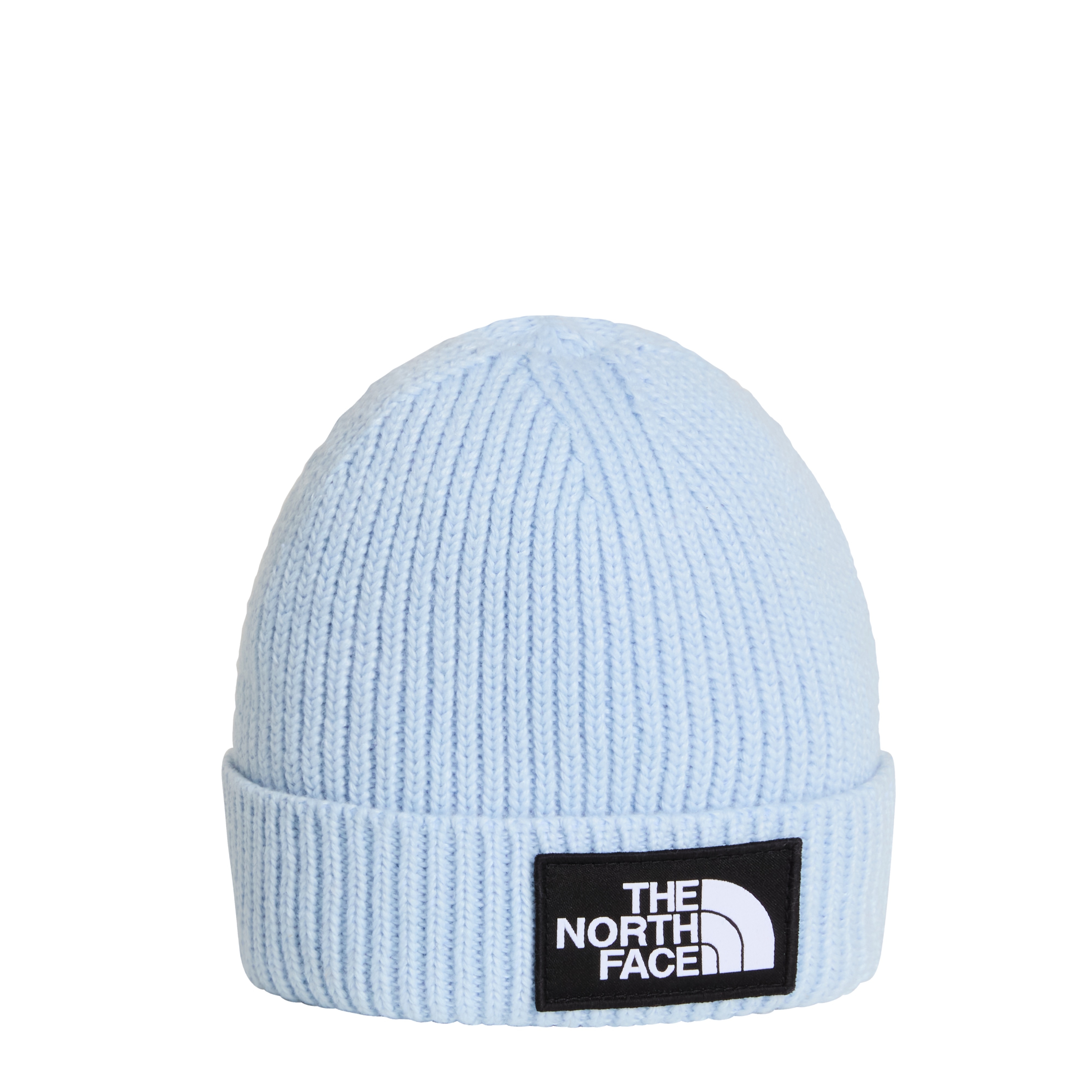 The North Face Beanie "BABY LOGO BOX BEANIE" für Kinder, sportliche Passform, aus Polyester und Elasthan