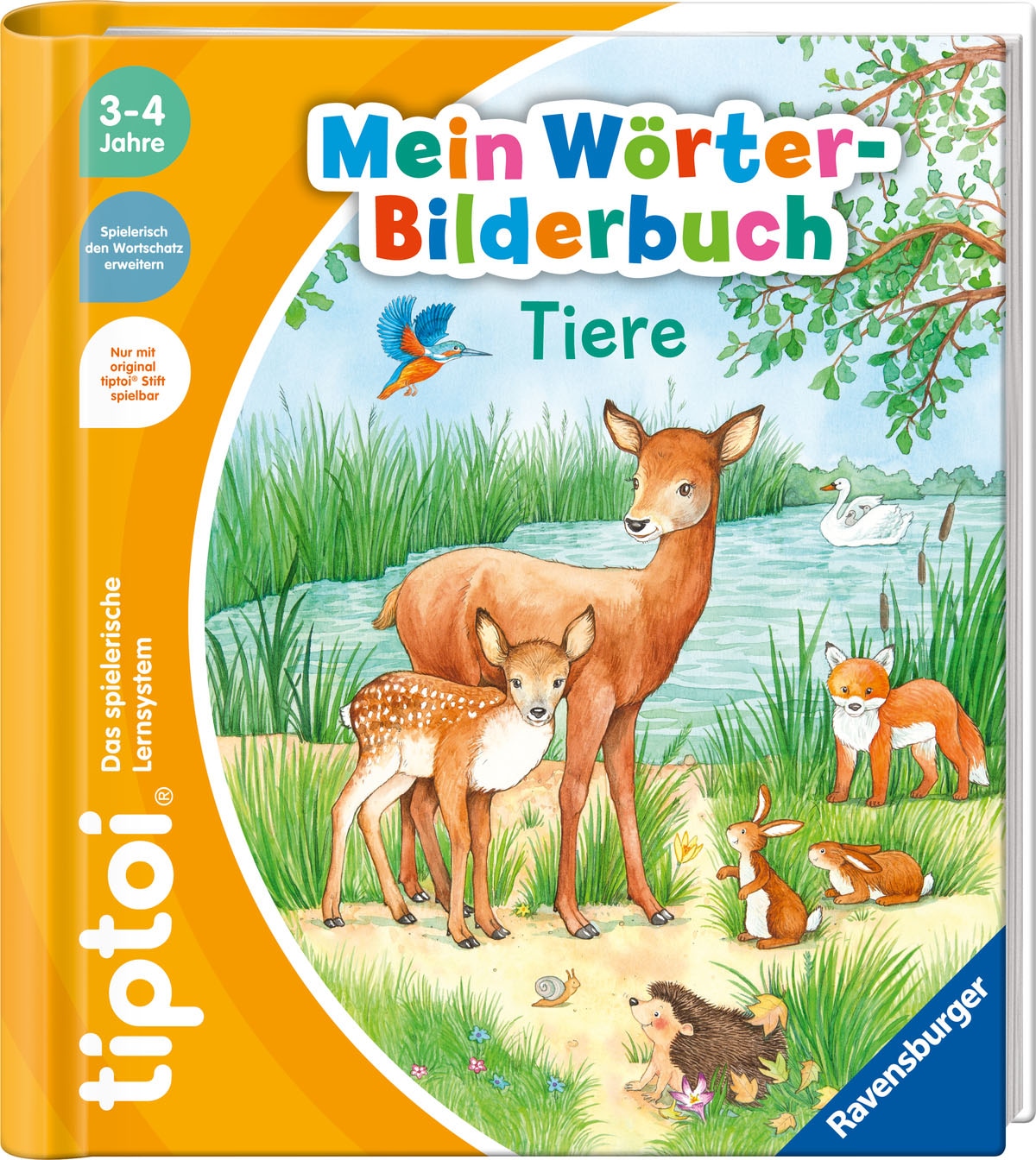 Ravensburger Buch "tiptoi Mein Wörter-Bilderbuch Tiere", Made in Europe, FSC - schützt Wald - weltweit