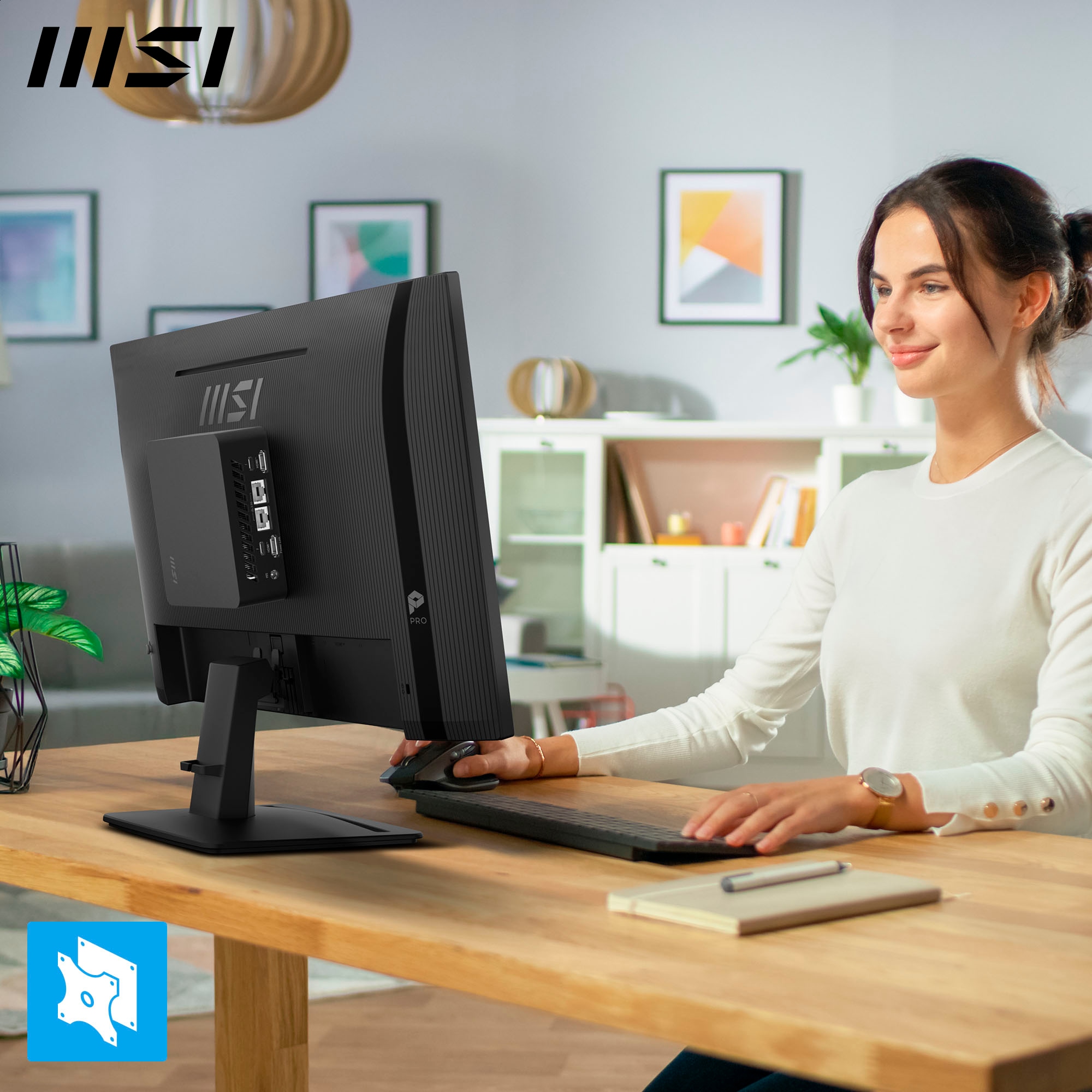 MSI LED-Monitor »PRO MP242 E14A« 61 cm/24 ″  1920 x 1080 px Full HD 1 Reaktionszeit 144 Hz