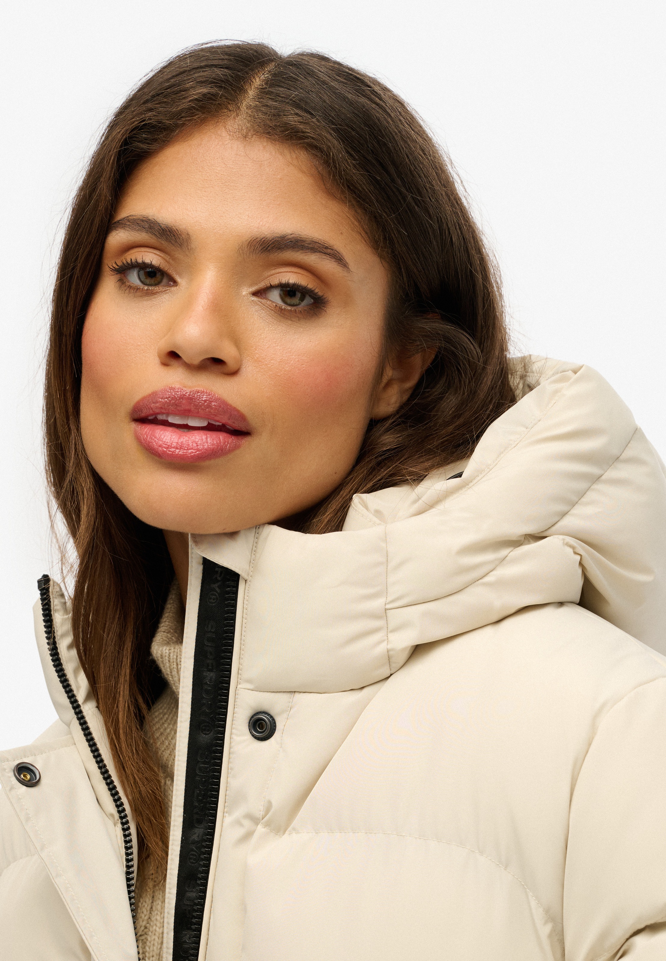 Superdry Steppjacke »HOODED 5 BAFFLE SPORTS PUFFER«, mit Kapuze