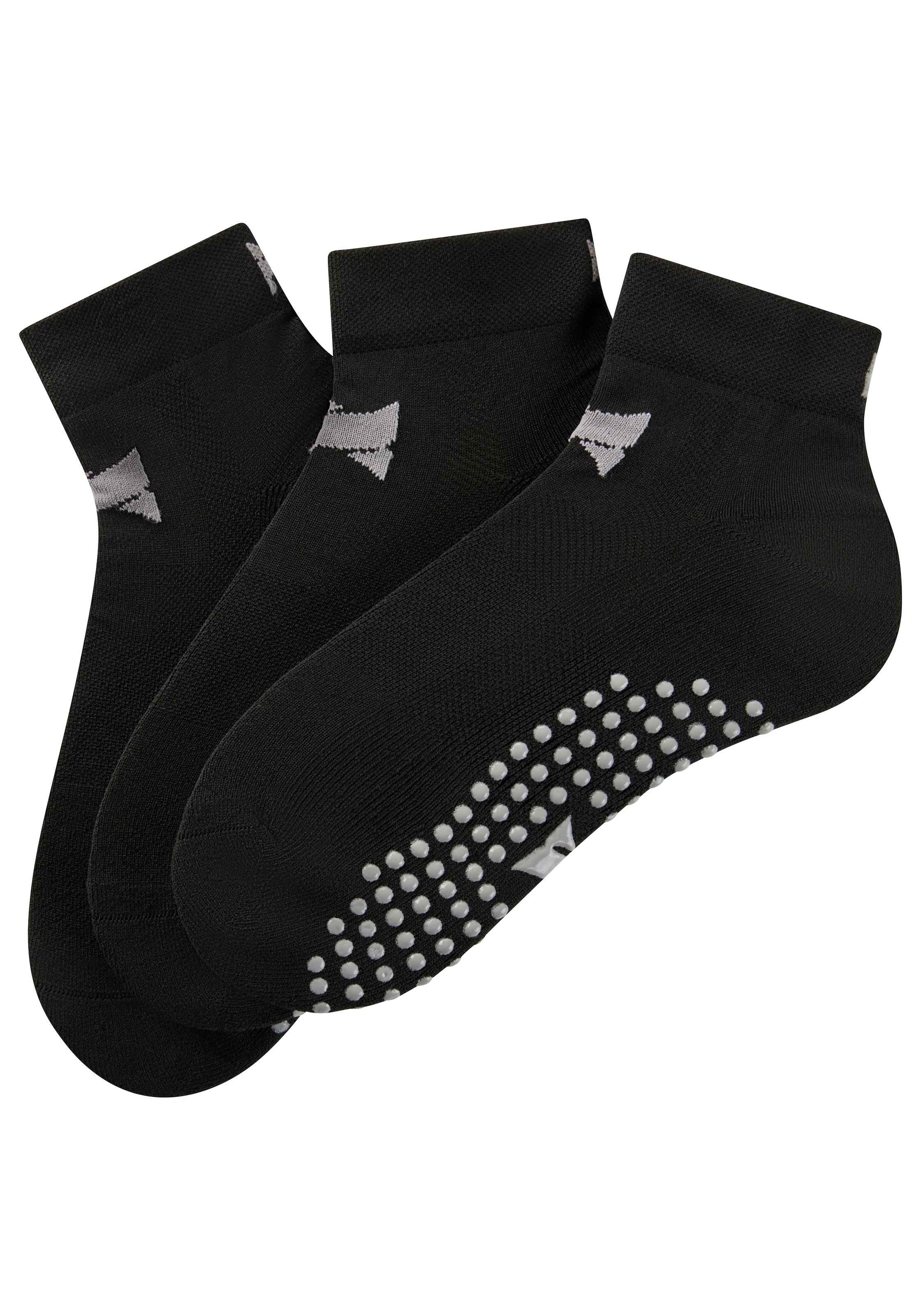 XTREME sockswear ABS-Socken »Panther Yoga-Socks« Packung, 3 Stk. tlg. Antirutsch-Sohle