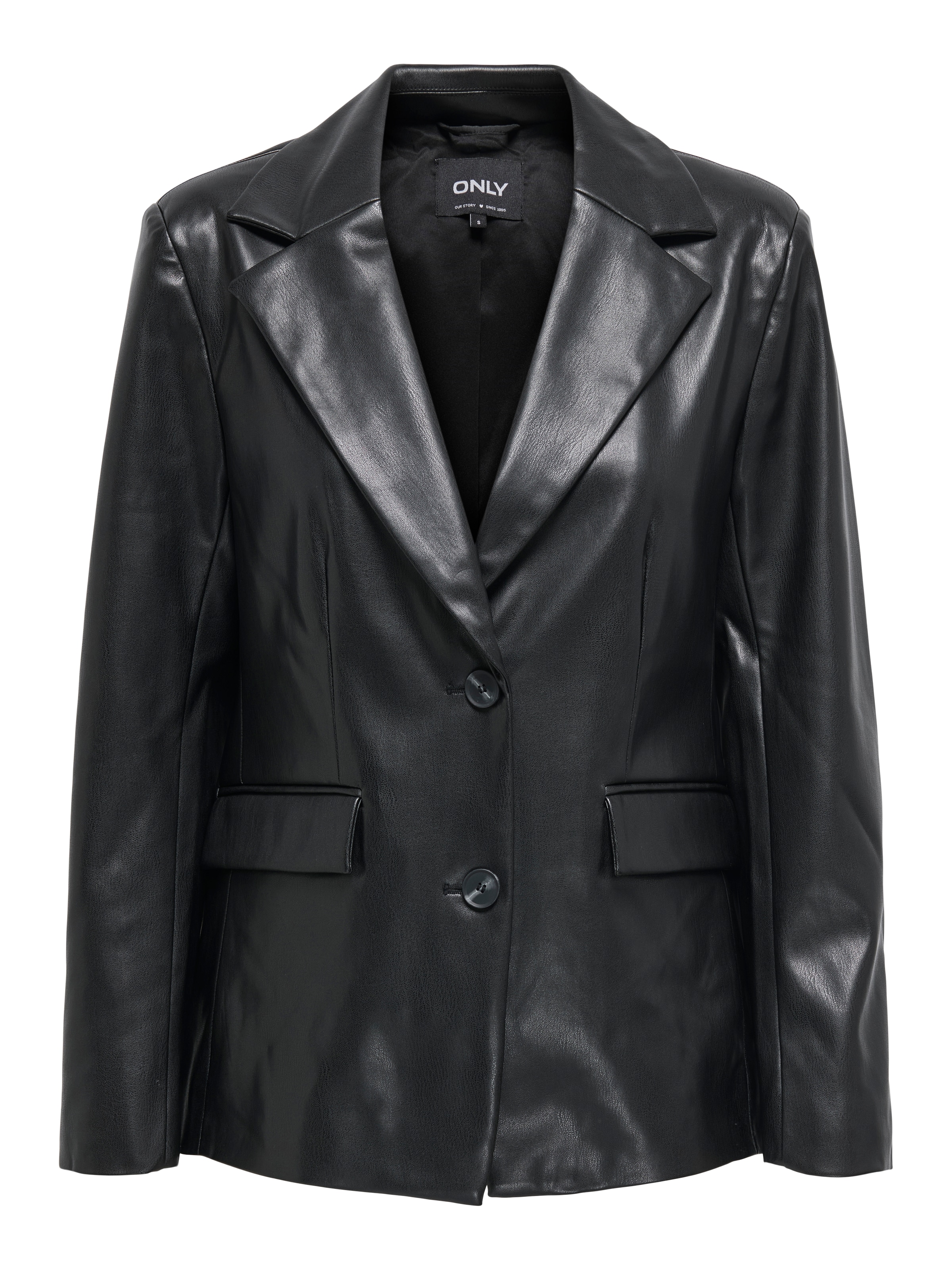 ONLY Lederblazer "ONLVERONA FAUX LEATHER FIT BLAZER CC OTW" günstig online kaufen