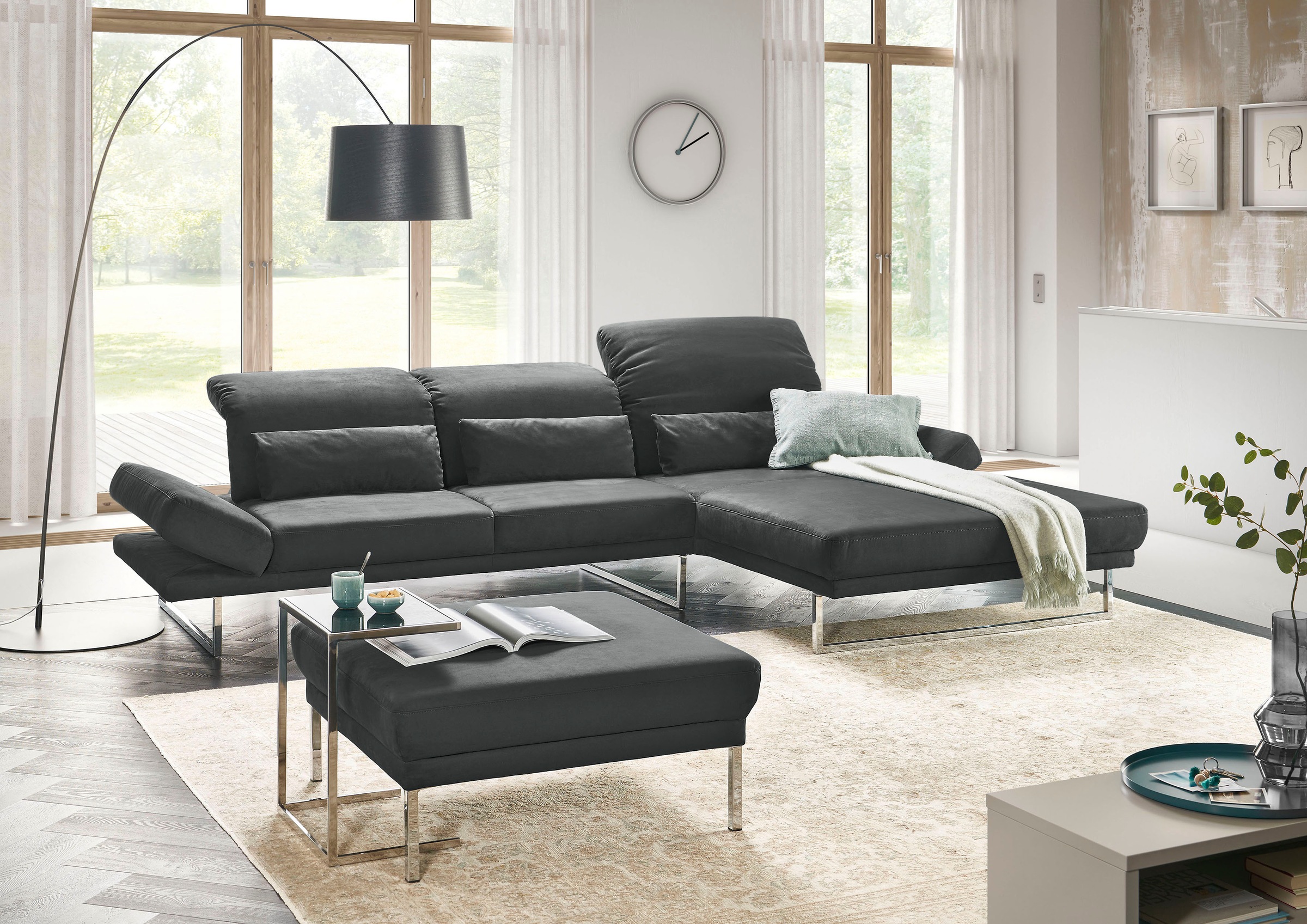 3C Candy Ecksofa "Mallow Designsofa mit Komfortfunktionen, modern und beque günstig online kaufen