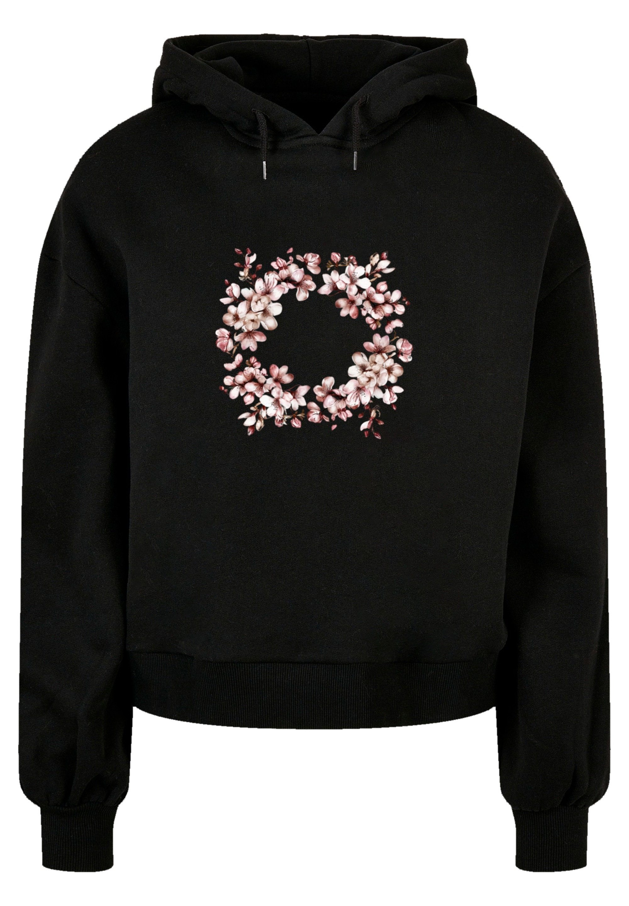 F4NT4STIC Sweatshirt "Rosa Frühlings Blumenkranz Dekor", Premium Qualität günstig online kaufen