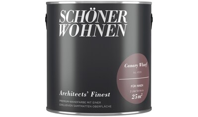SCHÖNER WOHNEN-Kollektion Wand- und Deckenfarbe »Architects' Finest«, 2 Liter, Canary... kaufen