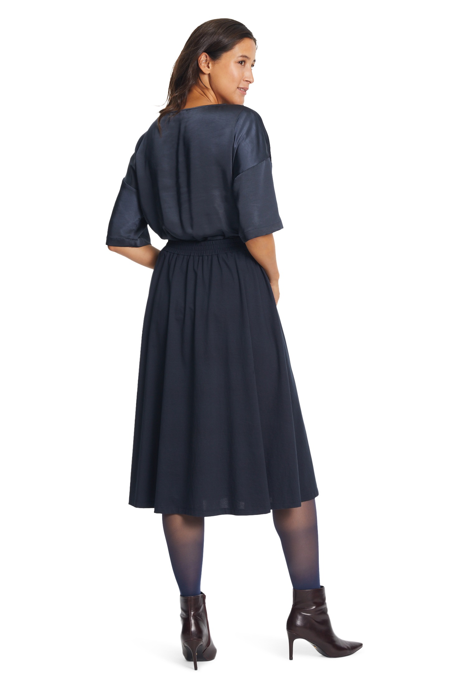Vera Mont Druckkleid »Vera Mont Casual-Kleid mit ausgestelltem Rock«, Materialmix