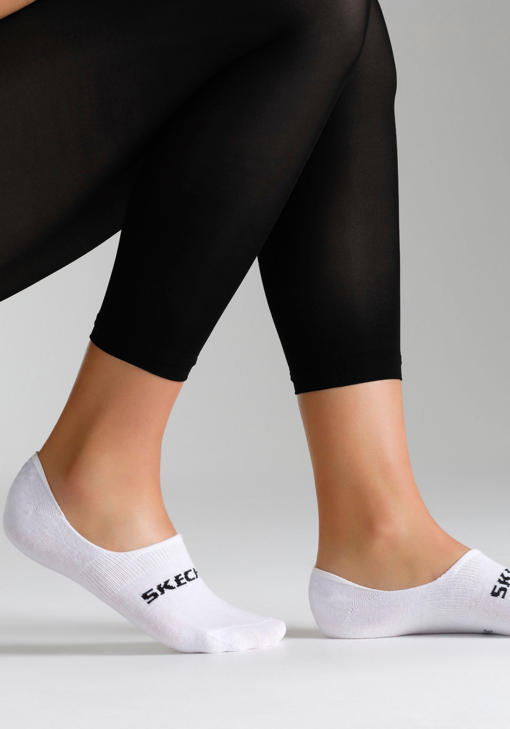 Skechers Füßlinge "Invisible Mesh Ventilation" 6 Paar tlg. No Show Socks, d günstig online kaufen