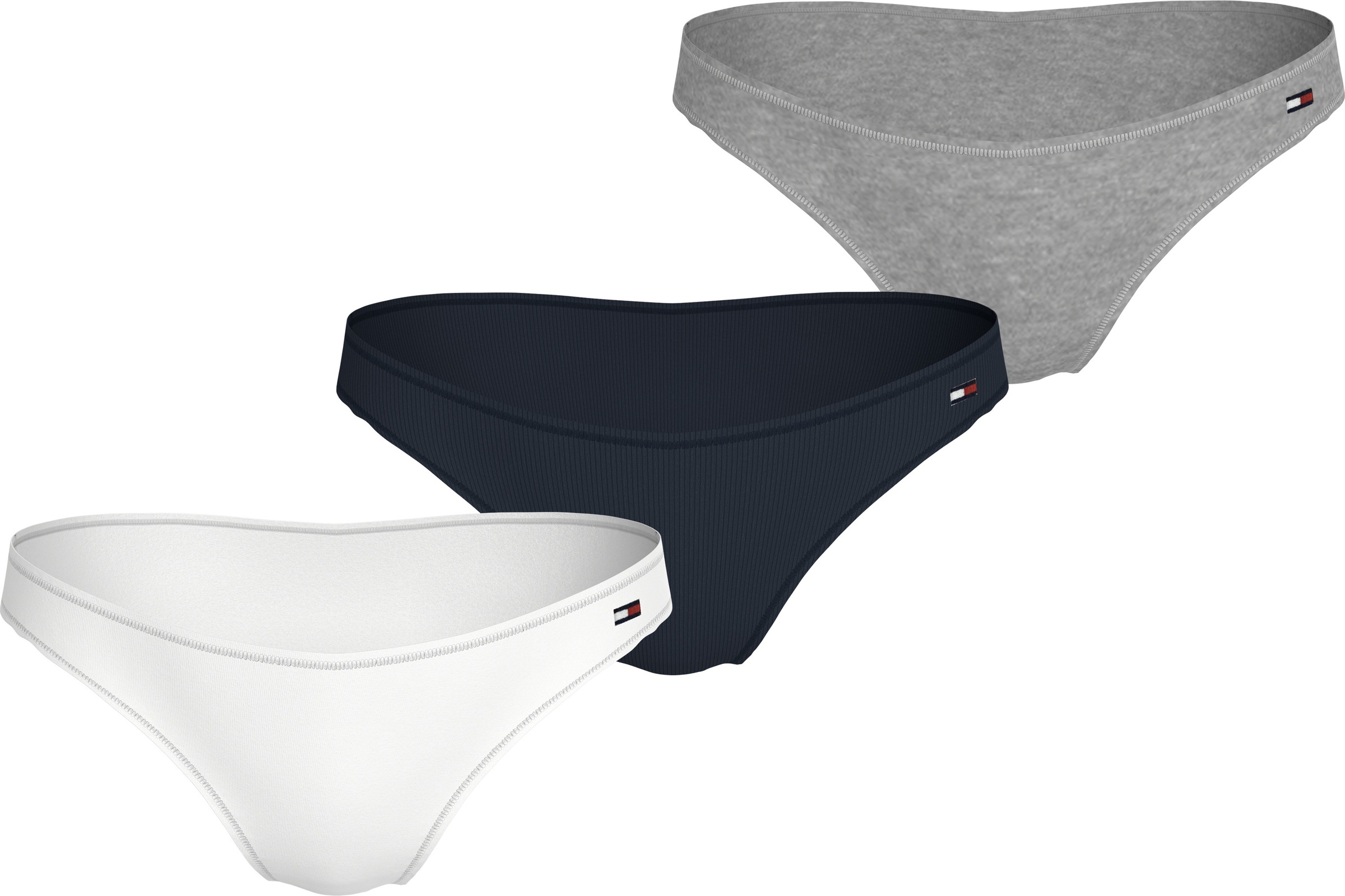 Tommy Hilfiger Underwear Bikinislip »3 PACK DIPPED BIKINI«, (Packung, 3 St., 3er), mit Logo