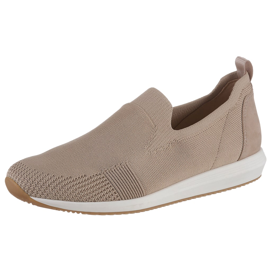 Ara Slip-On Sneaker »LISSABON«, Slipper, Halbschuh, Freizeitschuh mit bequemem Sockenschaft, G-Weite