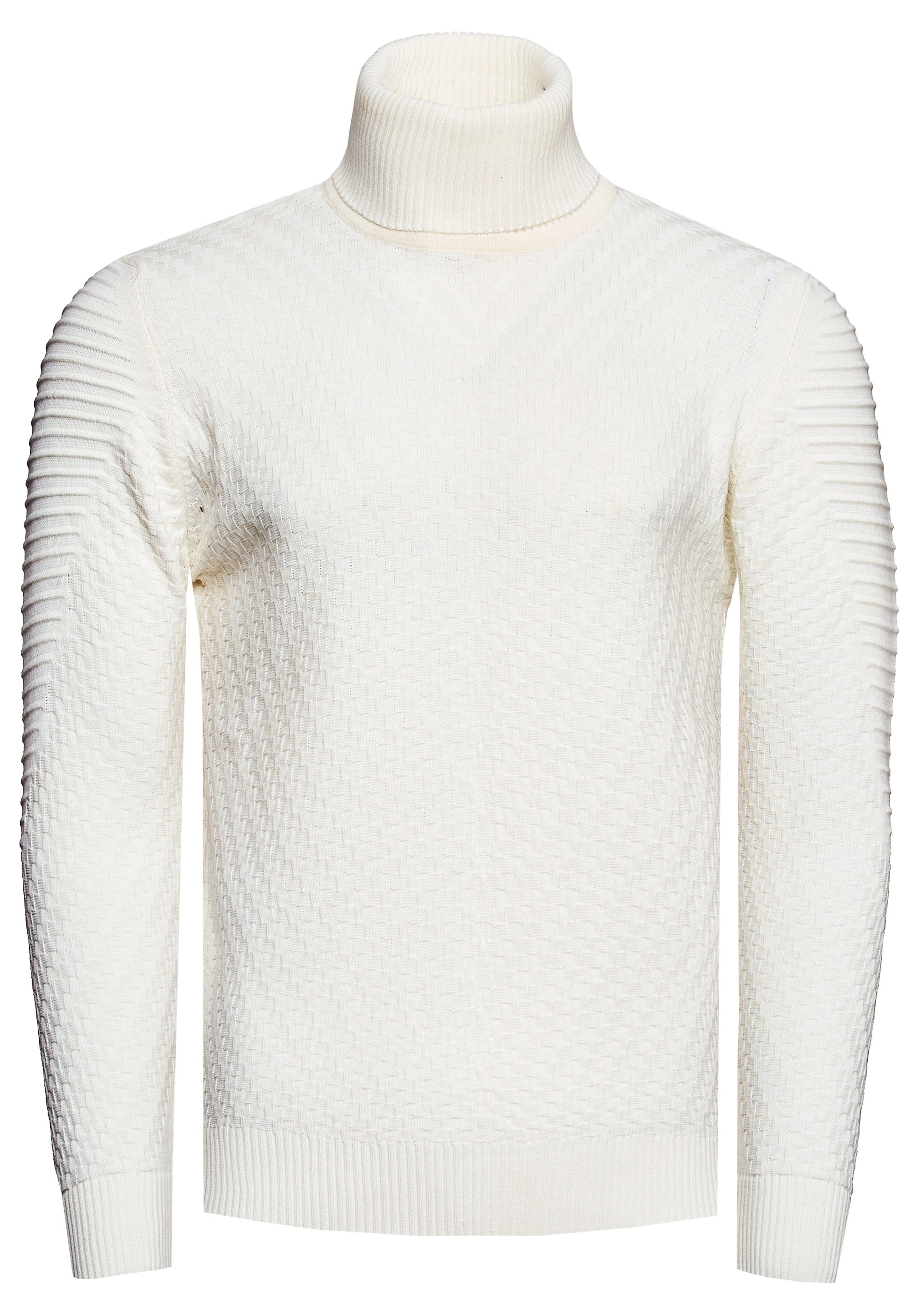 Rusty Neal Rollkragenpullover in stilvollem Feinstrick