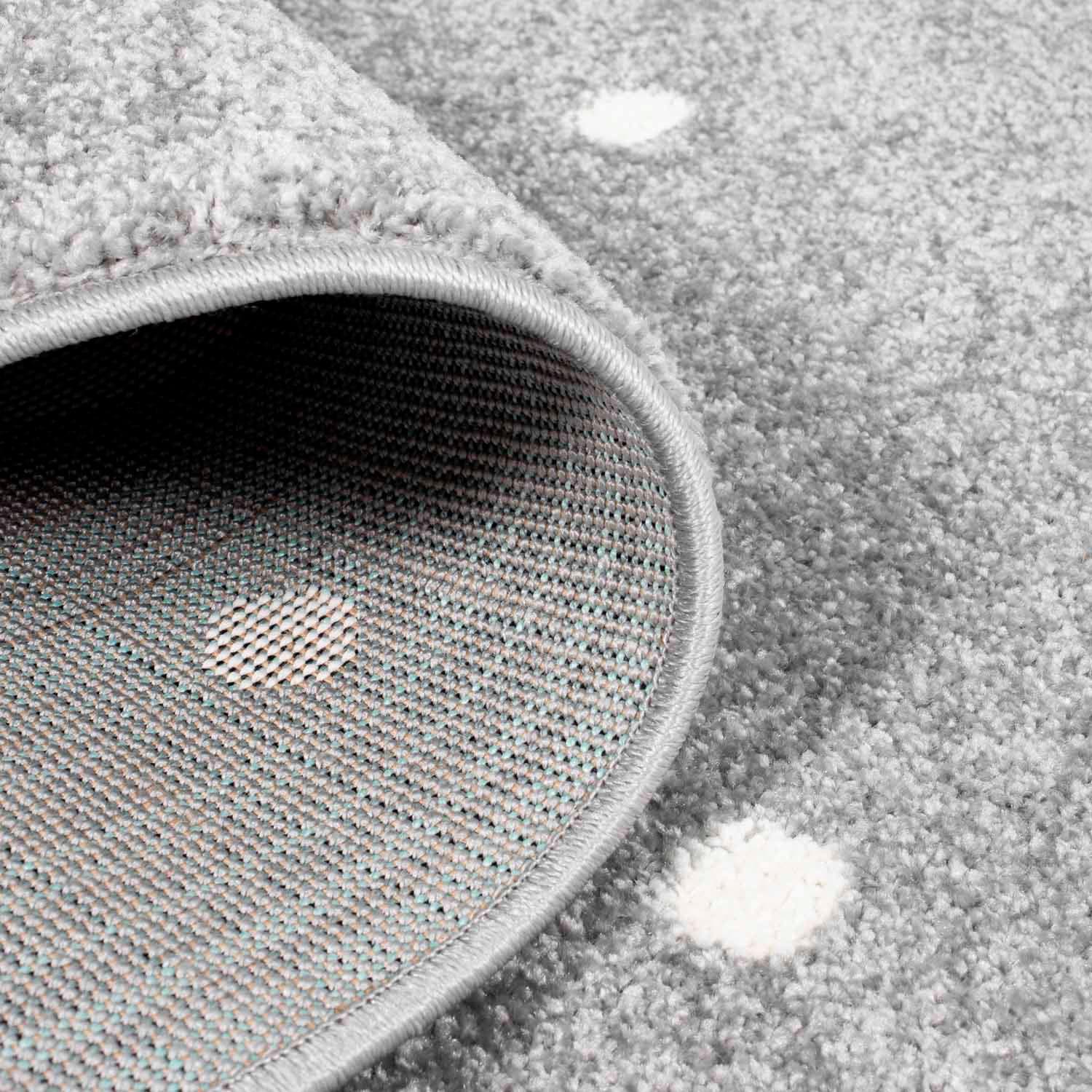 Carpet City Kinderteppich »Bubble Kids 1334« rechteckig 11 mm Höhe Spielteppich, Panda-Bär, Weicher Flor, Pflegeleicht, Kinderzimmer