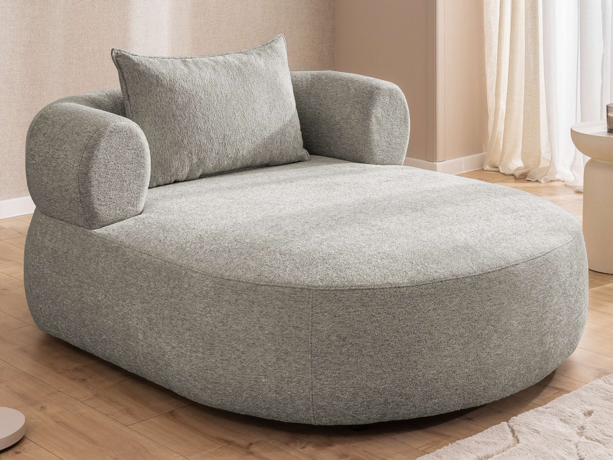 Home affaire XXL-Sessel "LUSSAC Loveseat extra tief, große Sitzfläche, Maße günstig online kaufen