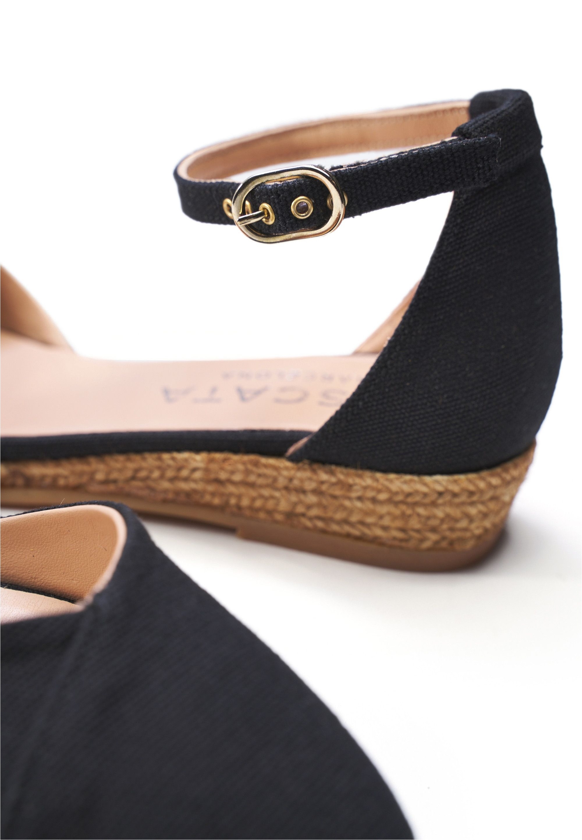 Viscata Montroig Espadrille Sandal Black 37 3
