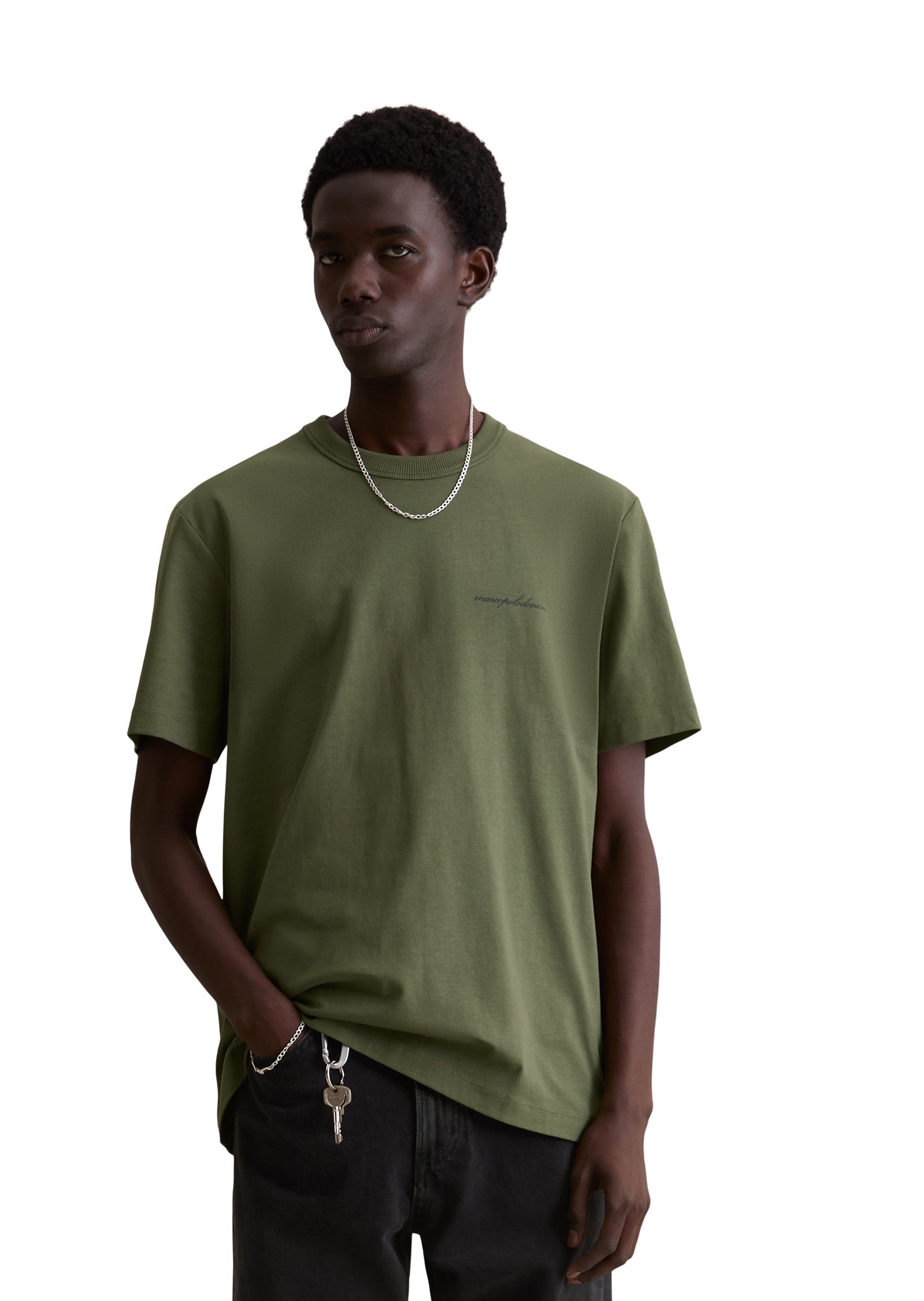 Marc OPolo DENIM T-Shirt "aus schwerem Bio-Baumwoll-Jersey" günstig online kaufen