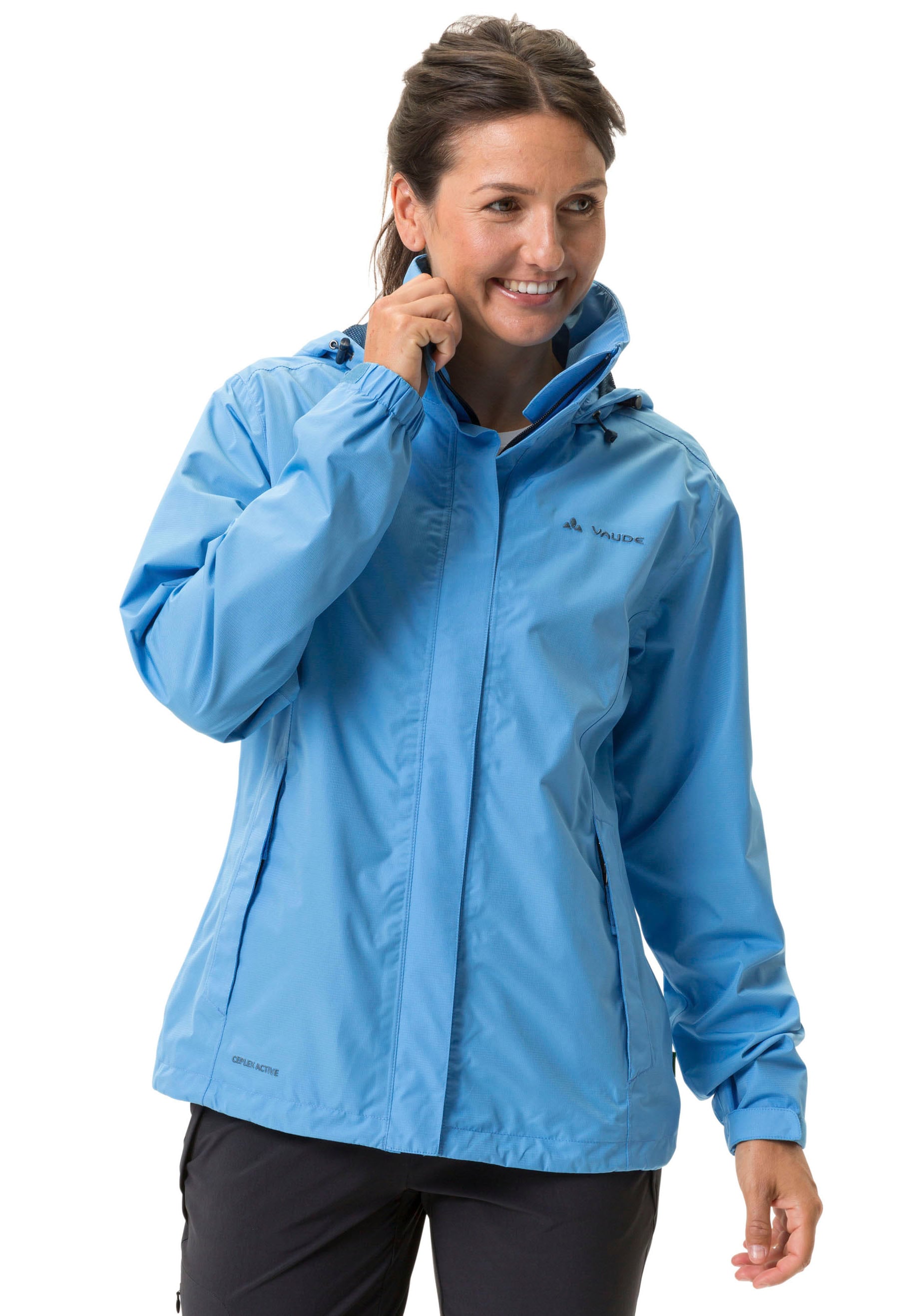 VAUDE Outdoorjacke »WOMEN'S ESCAPE LIGHT JACKET«, mit Kapuze