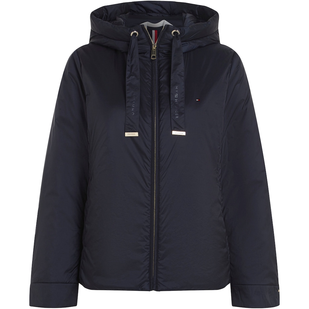 Tommy Hilfiger Outdoorjacke »CLEAN UL PADDED JACKET«, mit Kapuze, in großen Größen