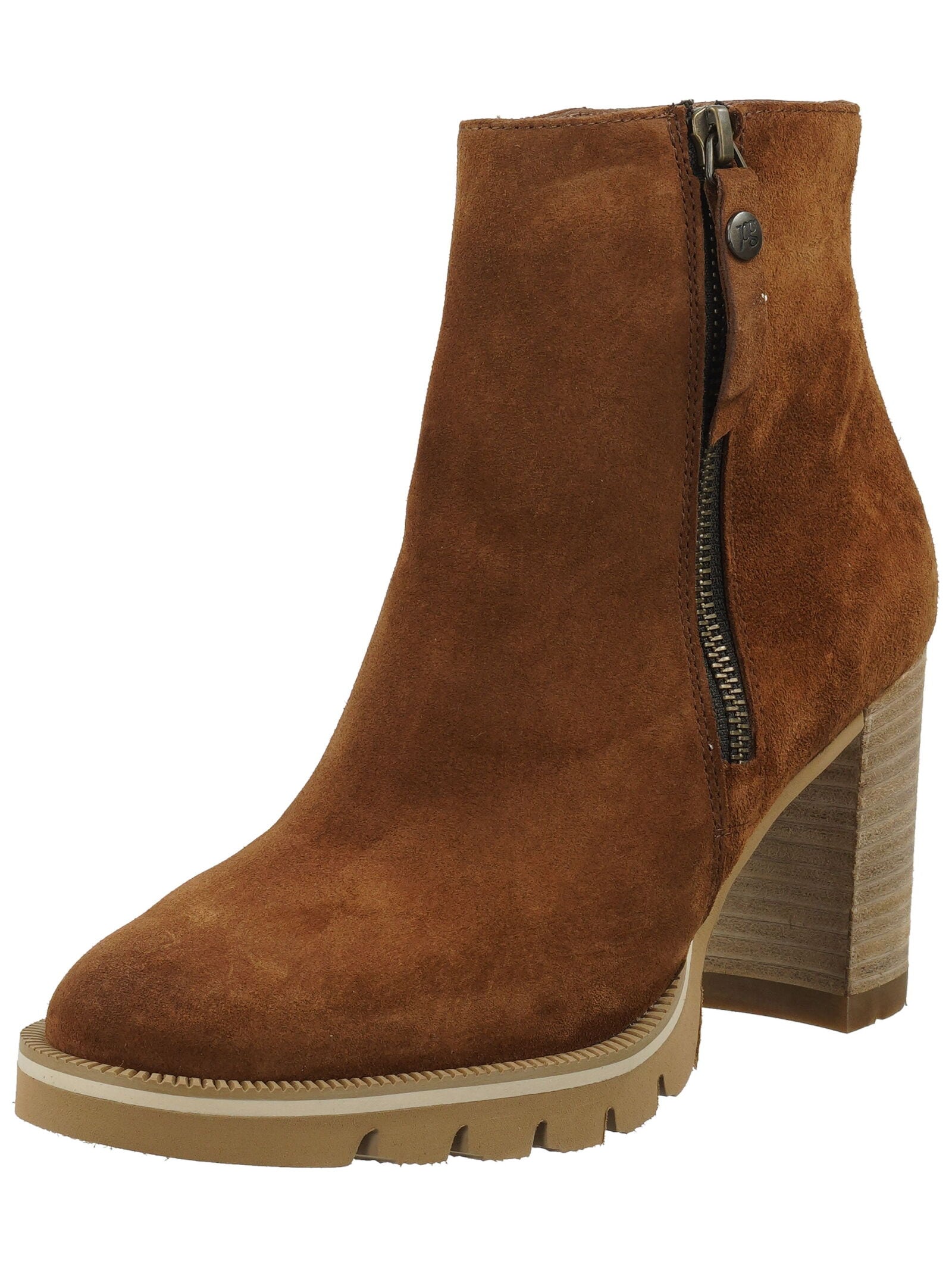 Paul Green Stiefelette "Paul Green Stiefelette Veloursleder" günstig online kaufen