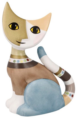 Goebel Dekofigur "Rosina Wachtmeister - Cat Nero", Sammelfigur, Tierfigur