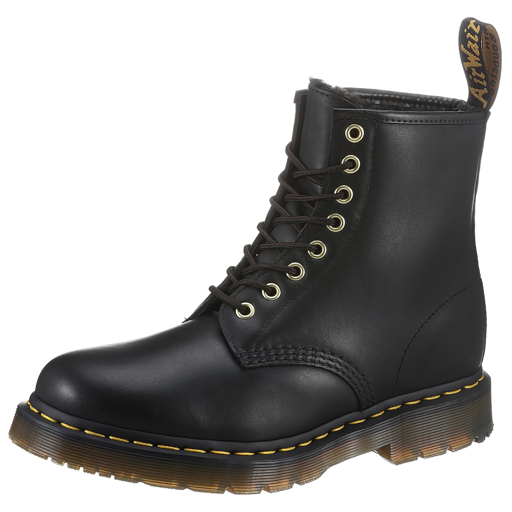 DR. MARTENS Schnürstiefel »1460 BLIZZARD 8 EYE BOOT«, rahmengenähte Machart