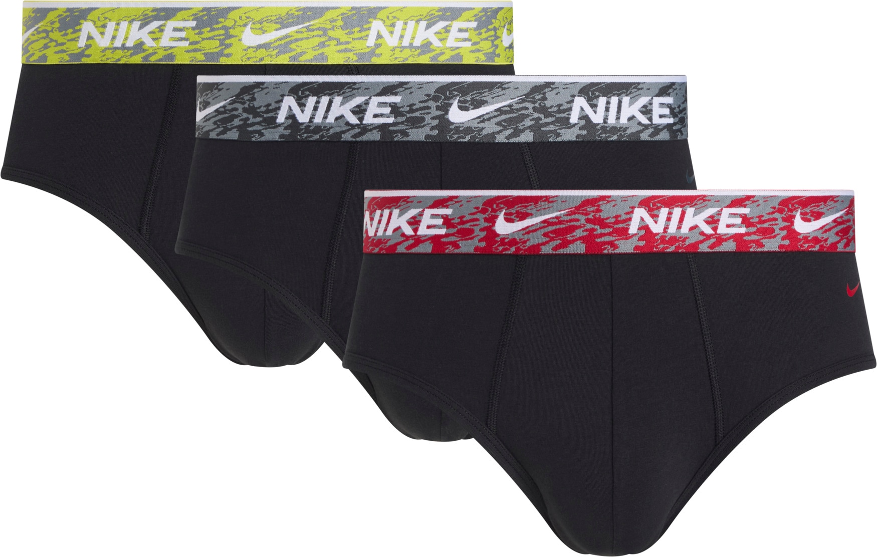 NIKE Underwear Hipster "BRIEF 3PK" Packung, 3er, 3 Stk. mit Logo-Elastikbun günstig online kaufen