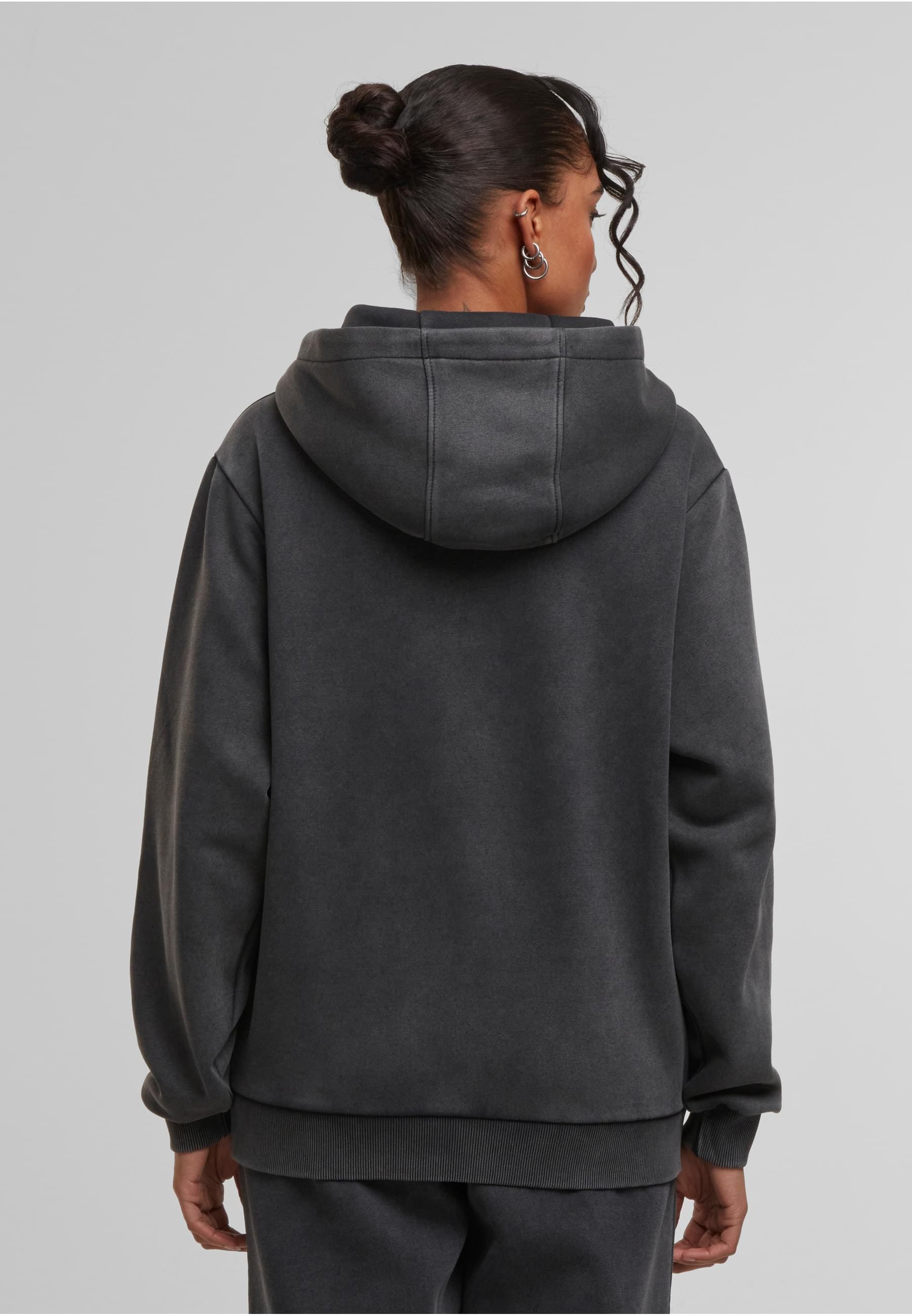 URBAN CLASSICS Sweatjacke »Urban Classics Ladies Vintage Heavy Zip Hoody«