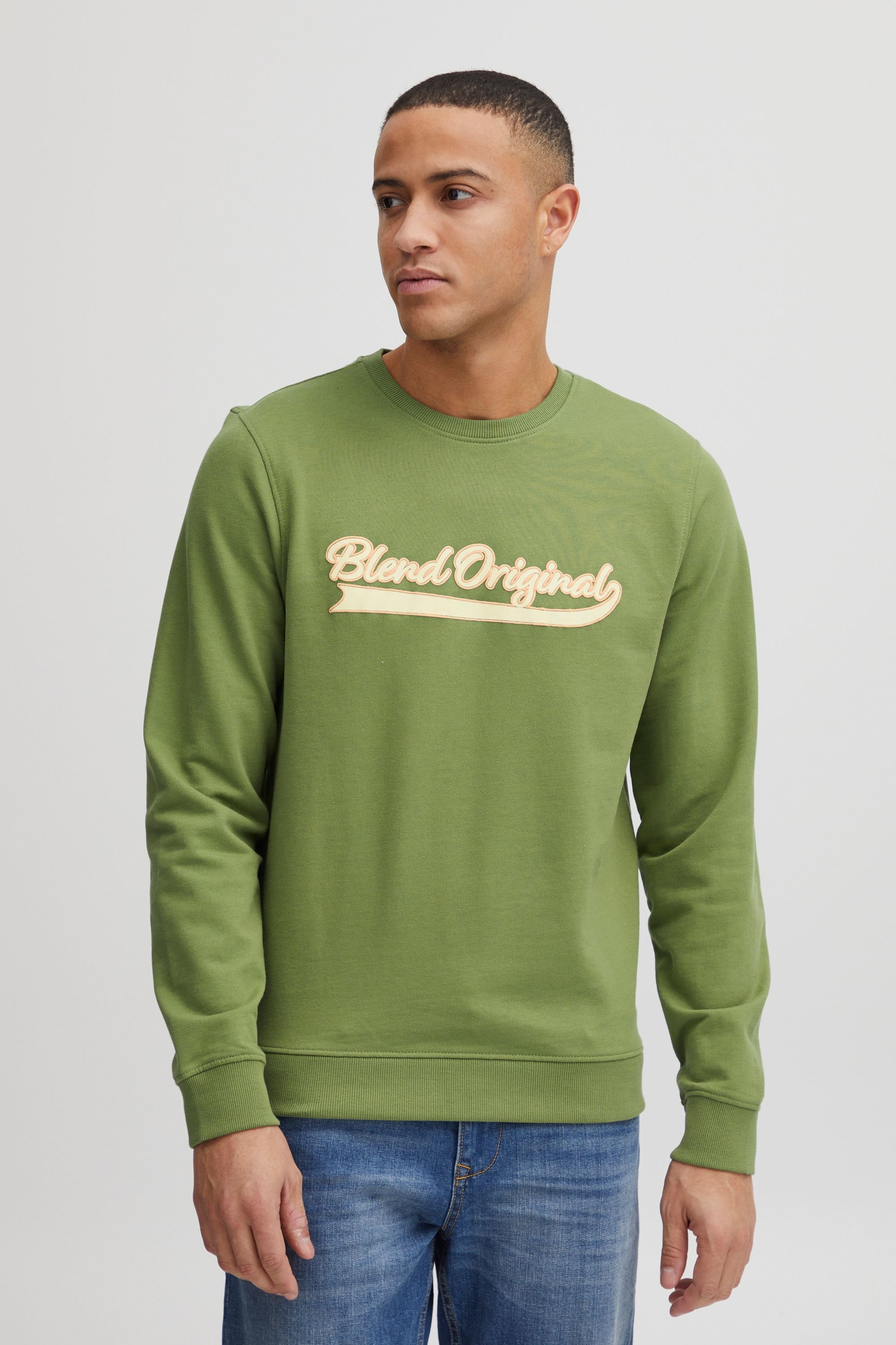 Blend Longpullover "BHSweatshirt" Klassisches Sweatshirt mit Rundhalsaussch günstig online kaufen