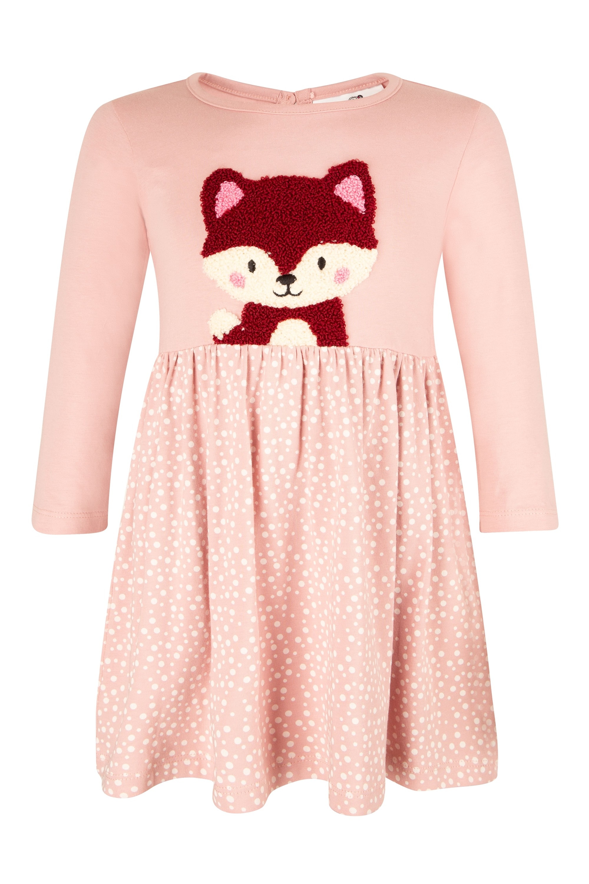 HAPPY GIRLS Mädchen Sommerkleid "dress", rosa, Gr. 122, Stoff, 100% Baumwolle, Kleider