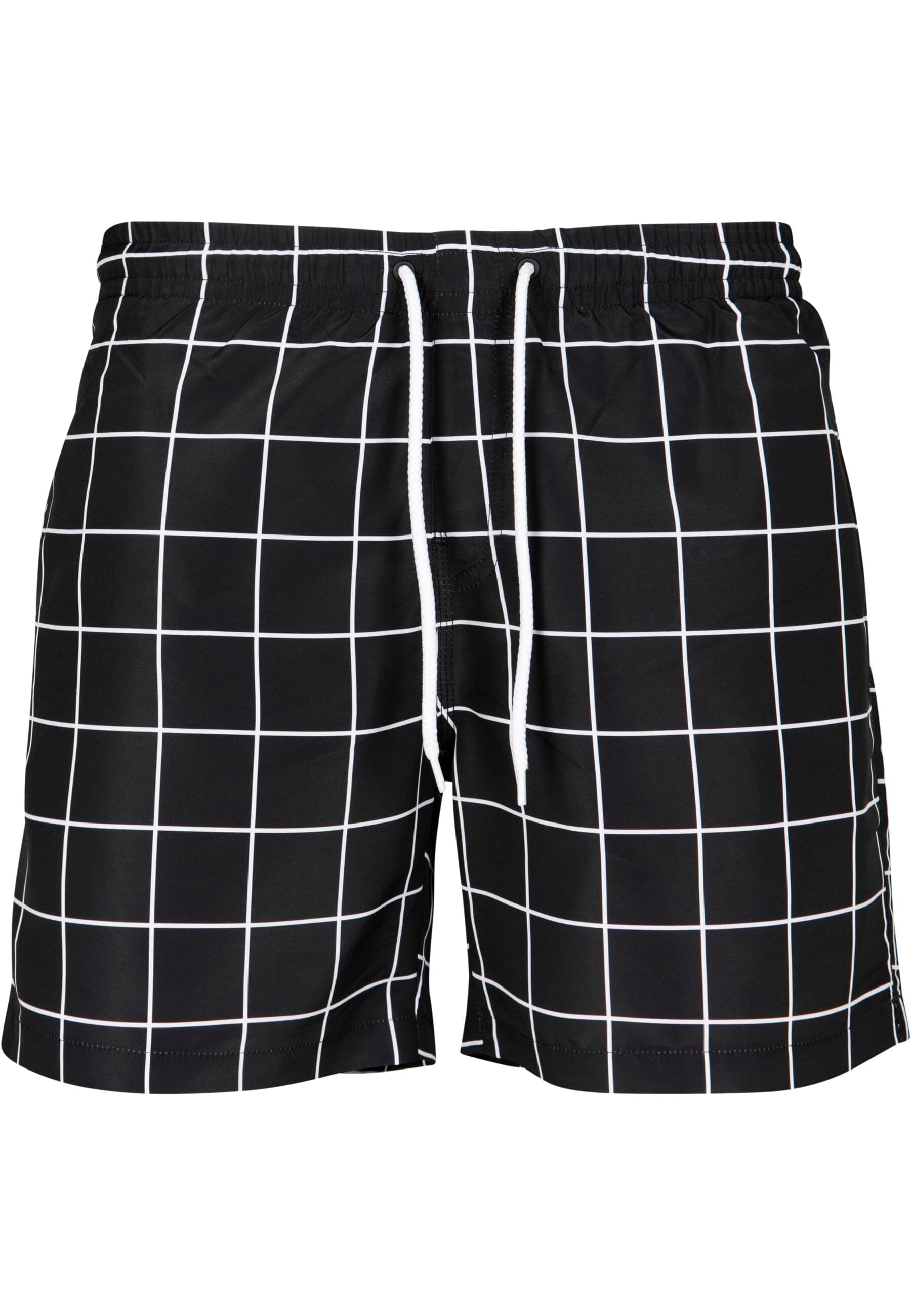 Badeshorts »Urban Classics Herren Check Swim Shorts«