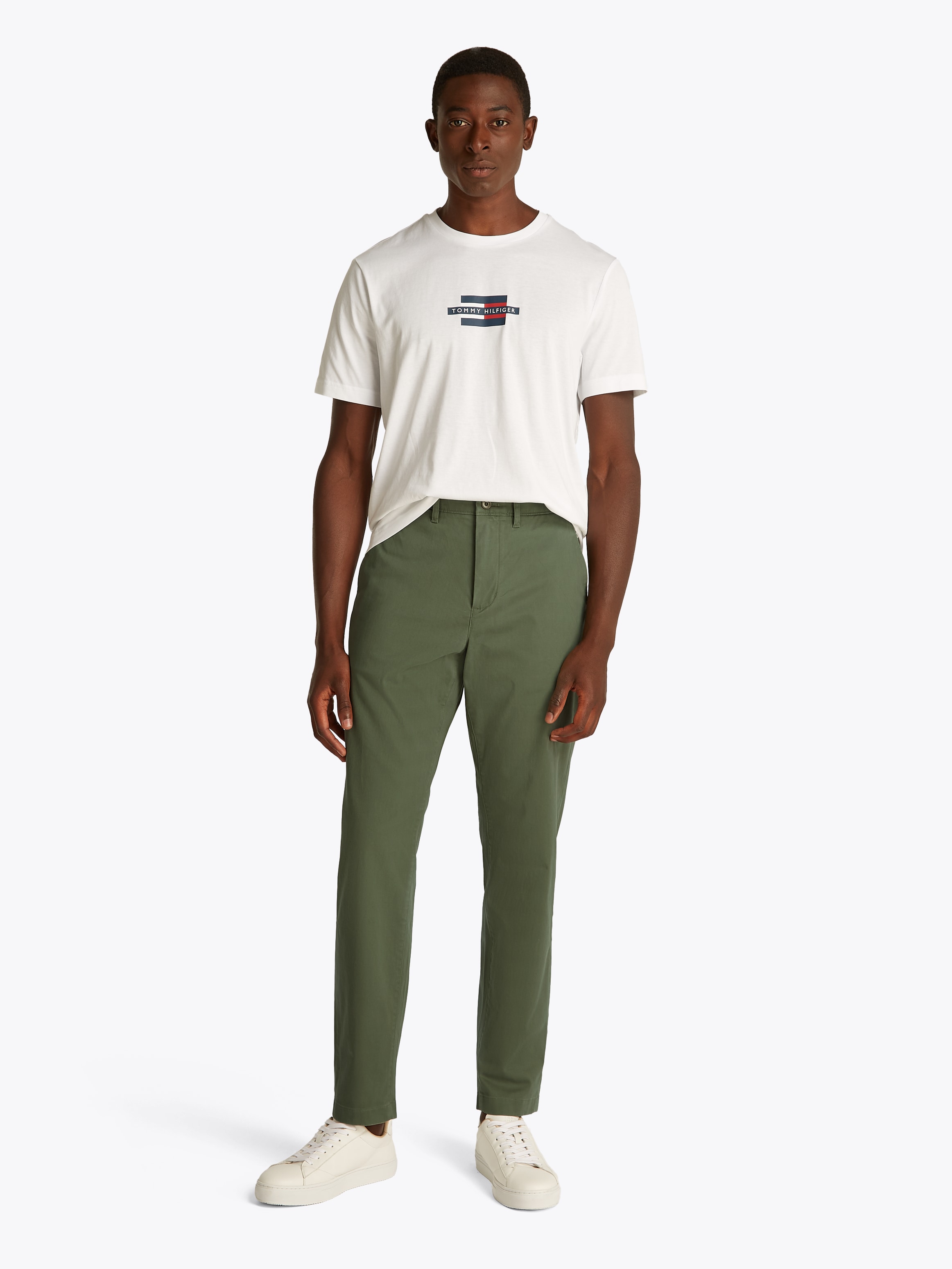 Tommy Hilfiger Chinohose »HARLEM CHINO SATIN«