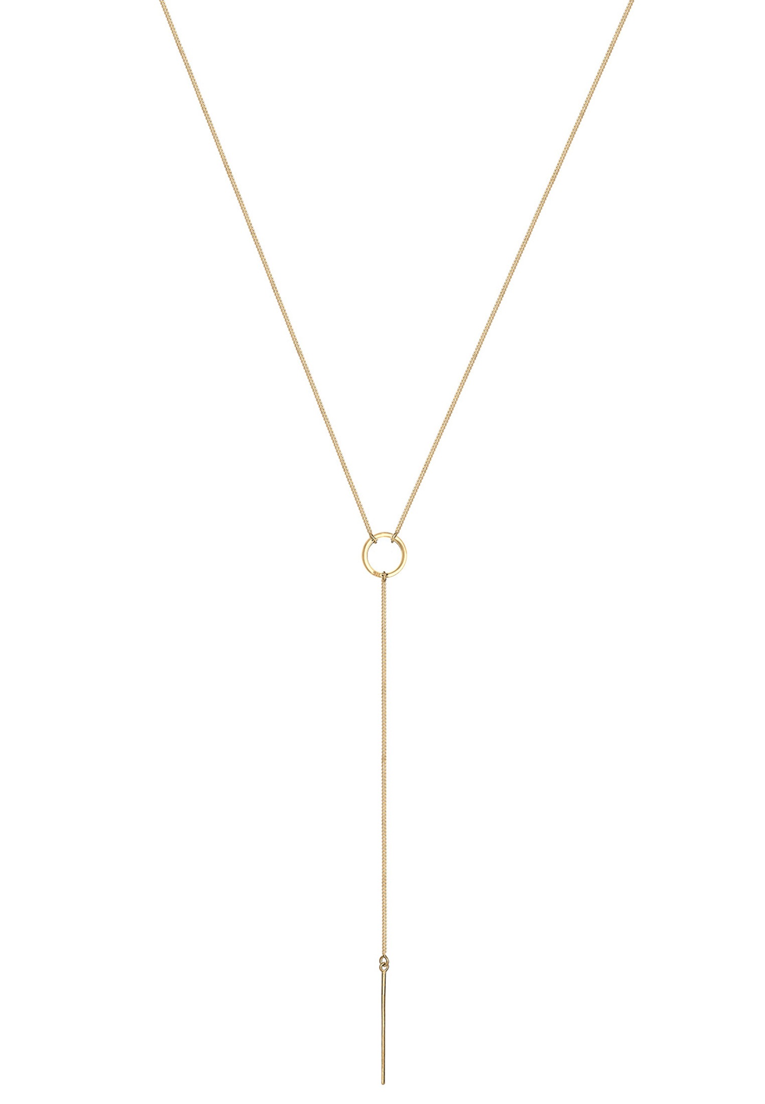 Elli Collierkettchen »Y-Kette Trend Minimal 925 Silber«