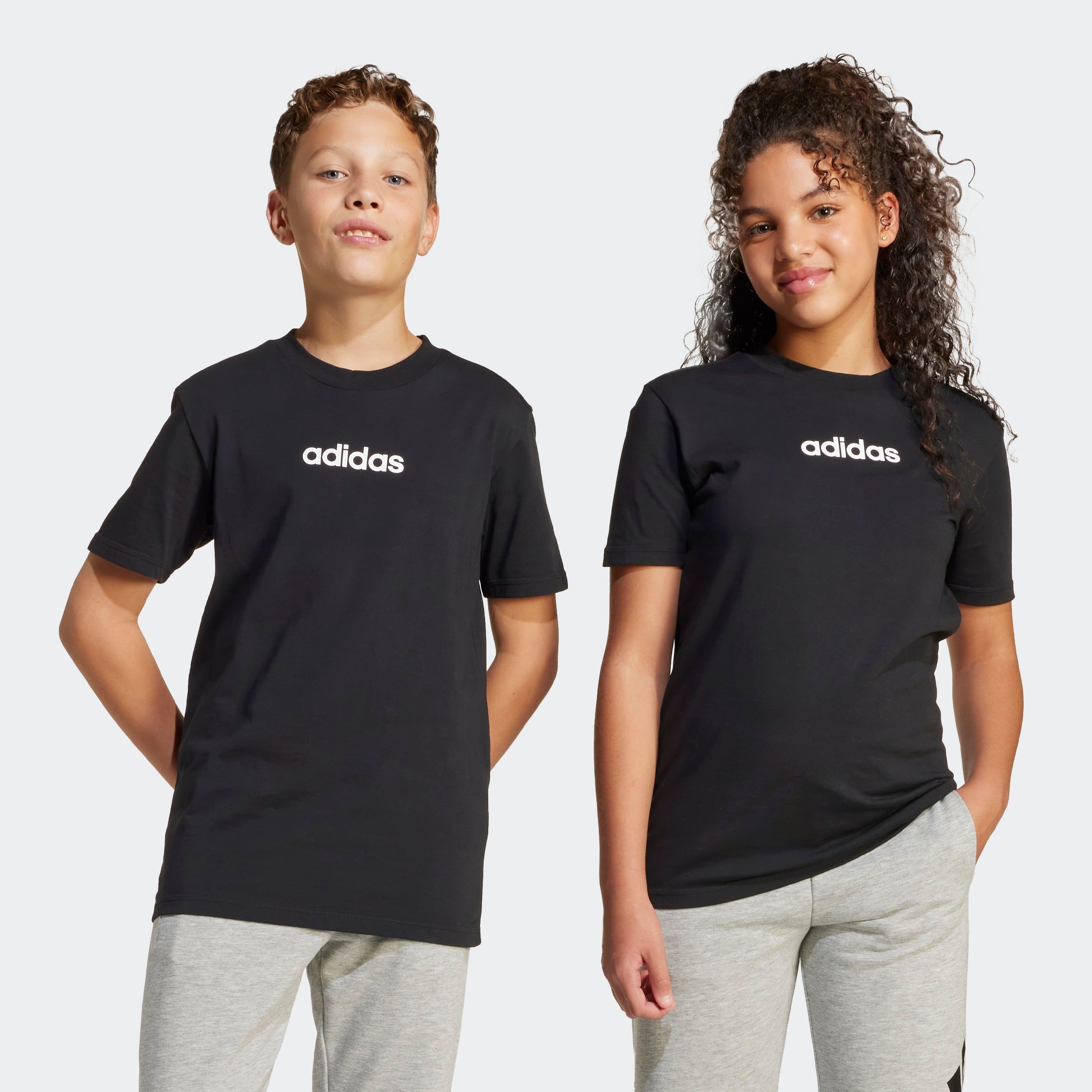 Adidas Sportswear T-Shirt "Essentials Kids" Sportlicher Stil, Rundhalsausschnitt, Lässige Passform