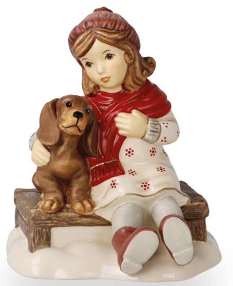 GOEBEL Dekofigur "Freunde für immer", B/H/T: 8,5cm x 11,5cm x 10cmbunt, Wohnzimmer, Dekofiguren, 10 x 8,5 x 11,5 cm