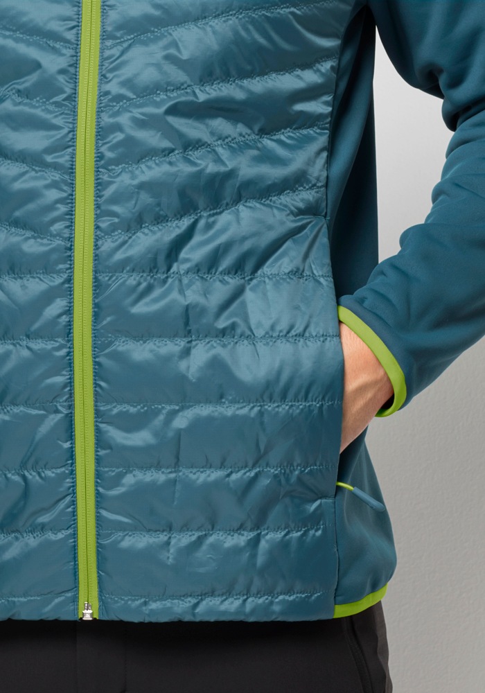 Jack Wolfskin Hybridjacke »ROUTEBURN PRO HYBRID M«, mit Kapuze | BAUR