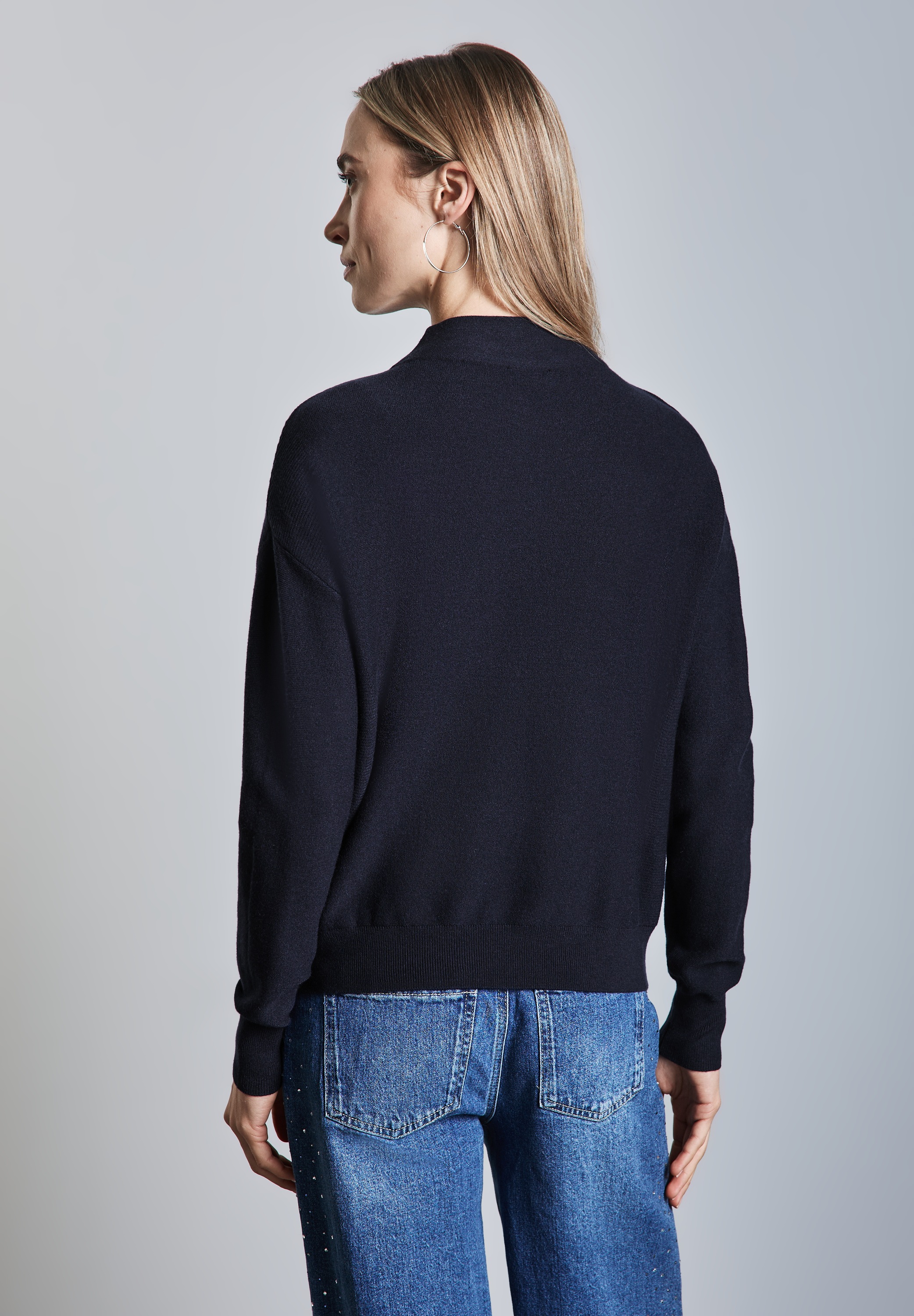 STREET ONE Stehkragenpullover günstig online kaufen