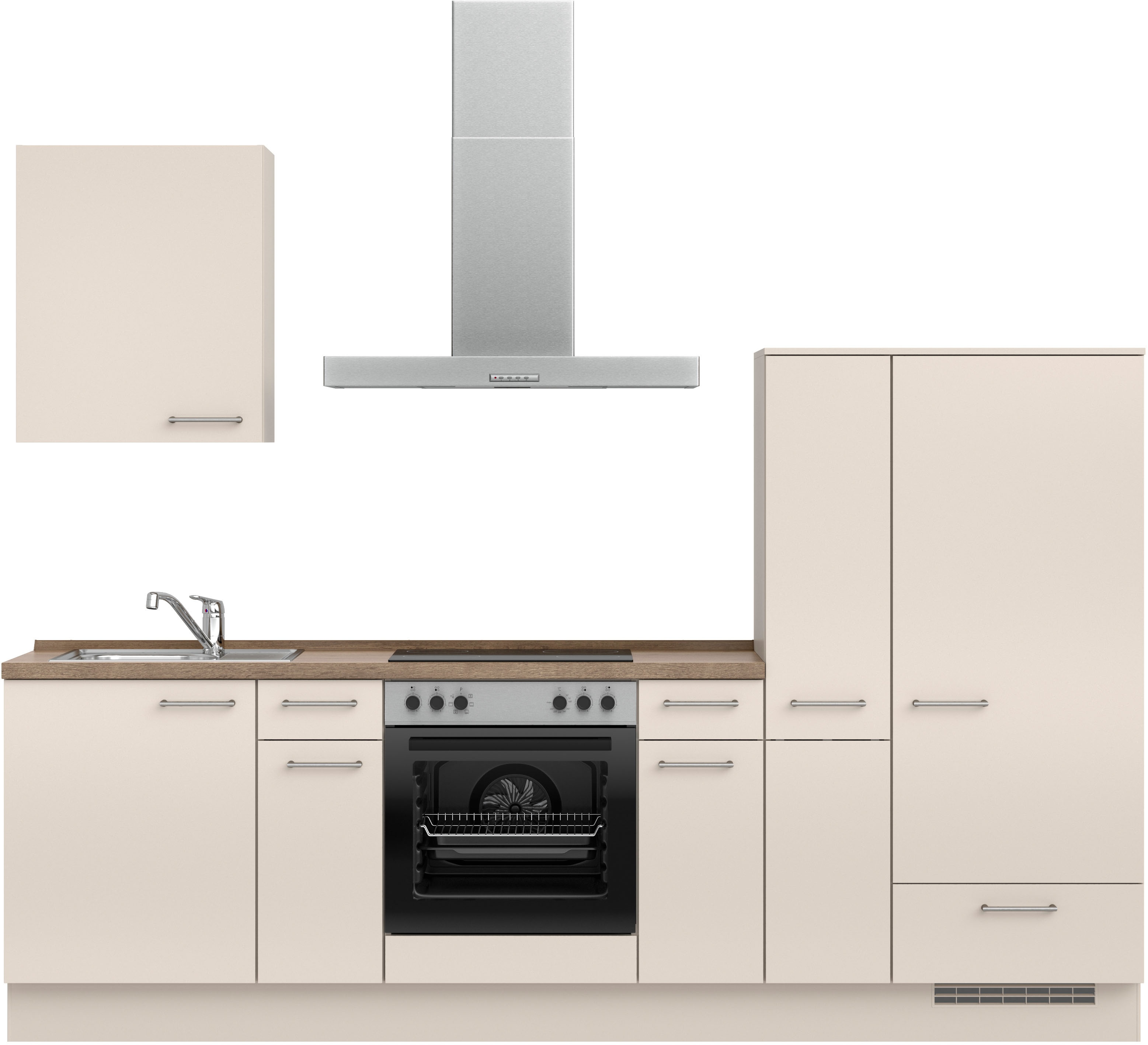 nobilia Küchenzeile ""Laser I", Ausrichtung wählbar, Breite 270 cm" vormont günstig online kaufen