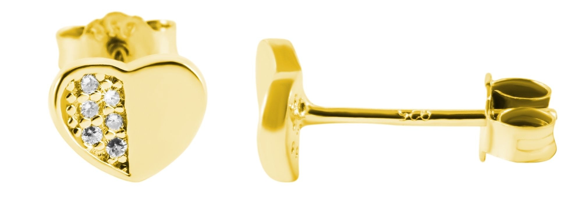 Adelia´s Paar Ohrhänger "Damen Ohrringe – Ohrstecker aus 925 Silber mit Zir günstig online kaufen