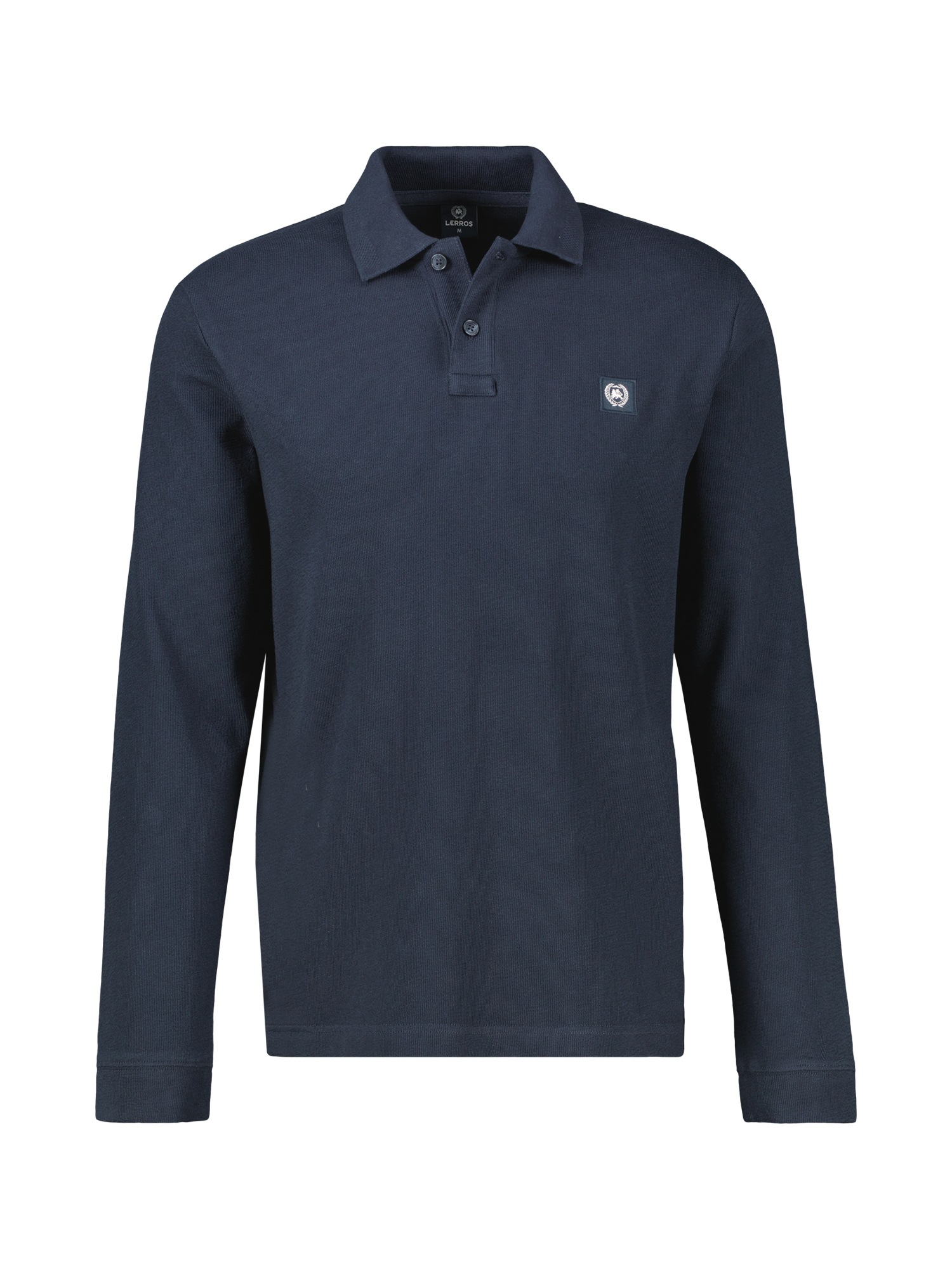 LERROS Langarm-Poloshirt »Sportliches Polo mit langen Ärmeln aus reiner Baumwolle«