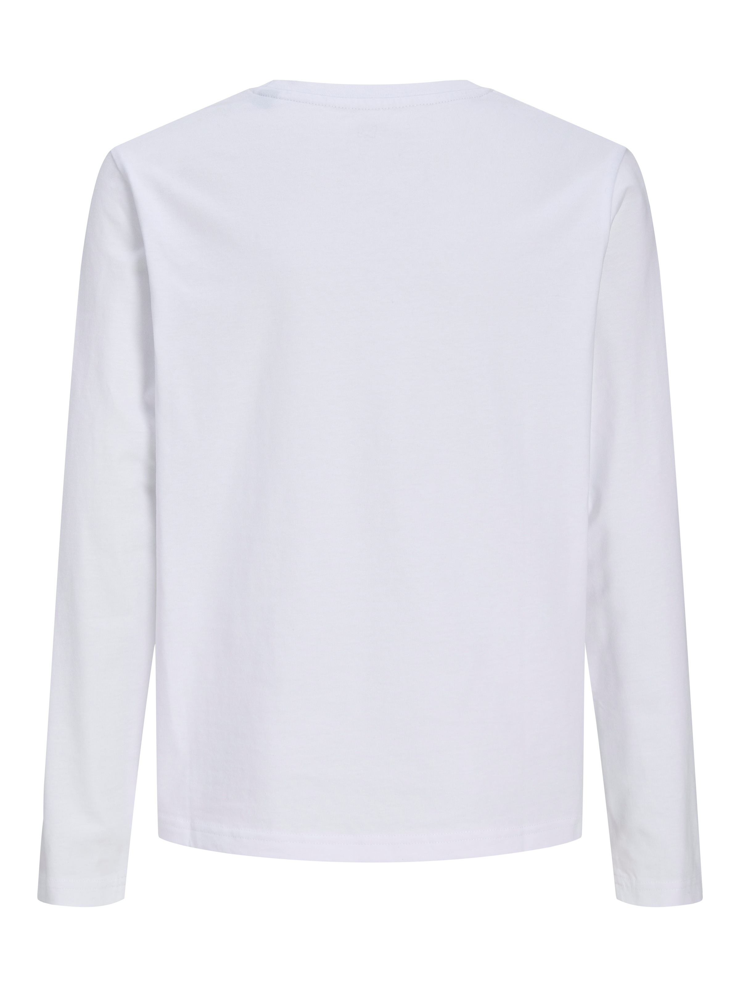 Jack & Jones Junior T-Shirt »JJEORGANIC RLX TEE LS O-NECK NOOS JNR« aus Baumwolle und Single Jersey, lockere Passform