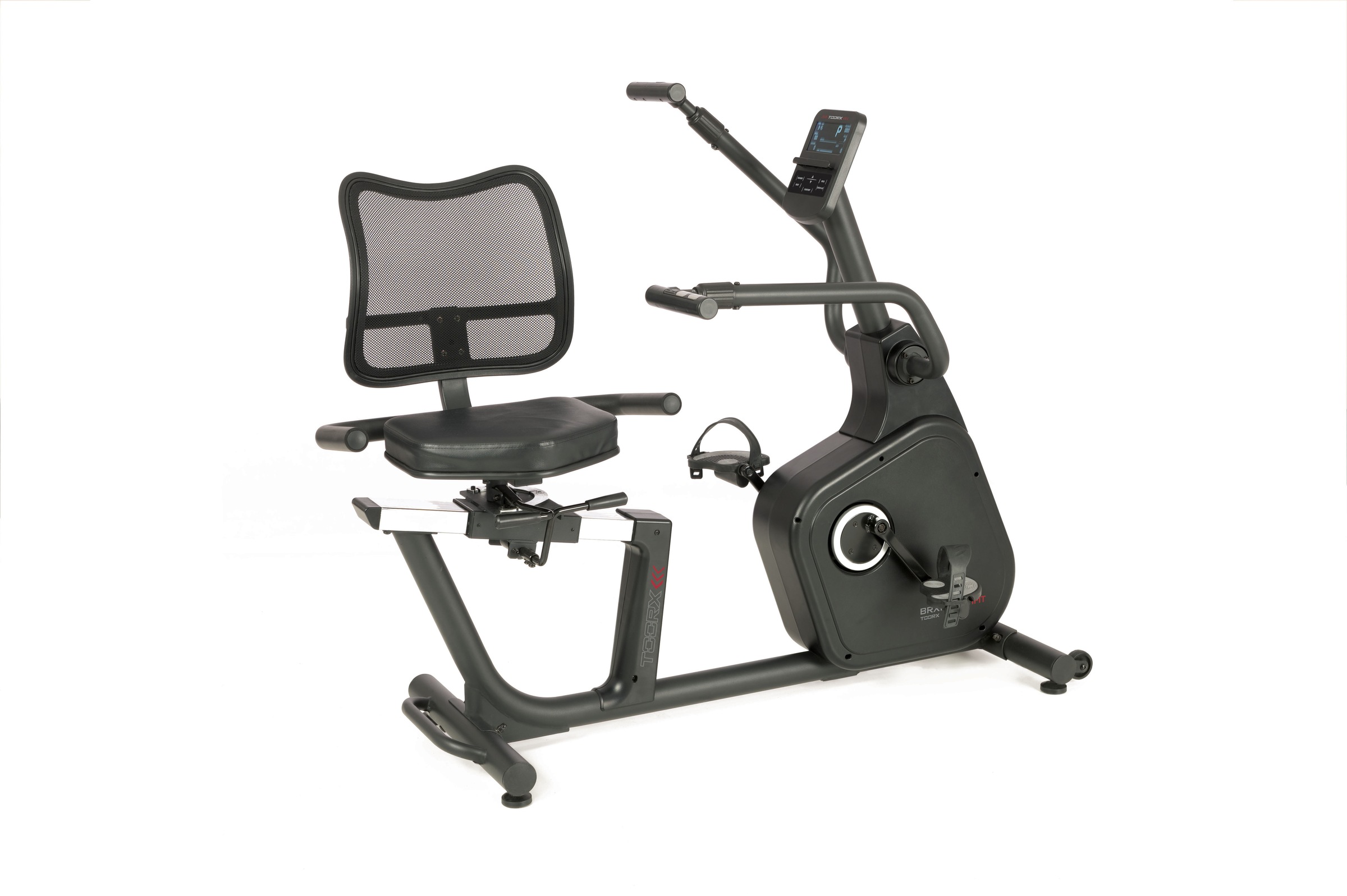 TOORX Liege-Ergometer, ohne Unterlegmatteweiß, neutral, Heimtrainer
