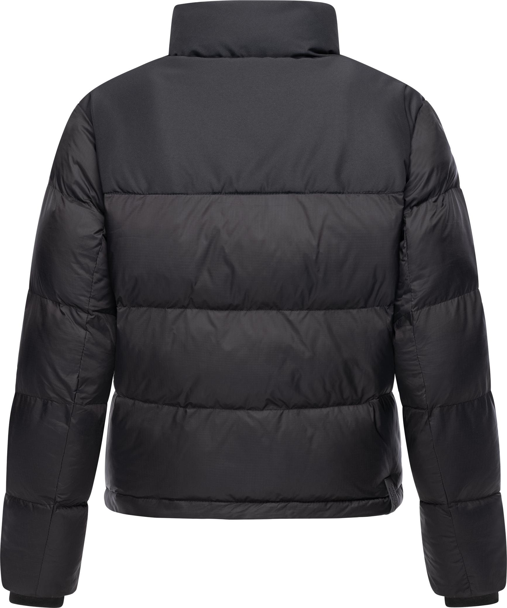 Ragwear Steppjacke »Serah«, ohne Kapuze, stylische Damen Winterjacke im Colourblocking-Design