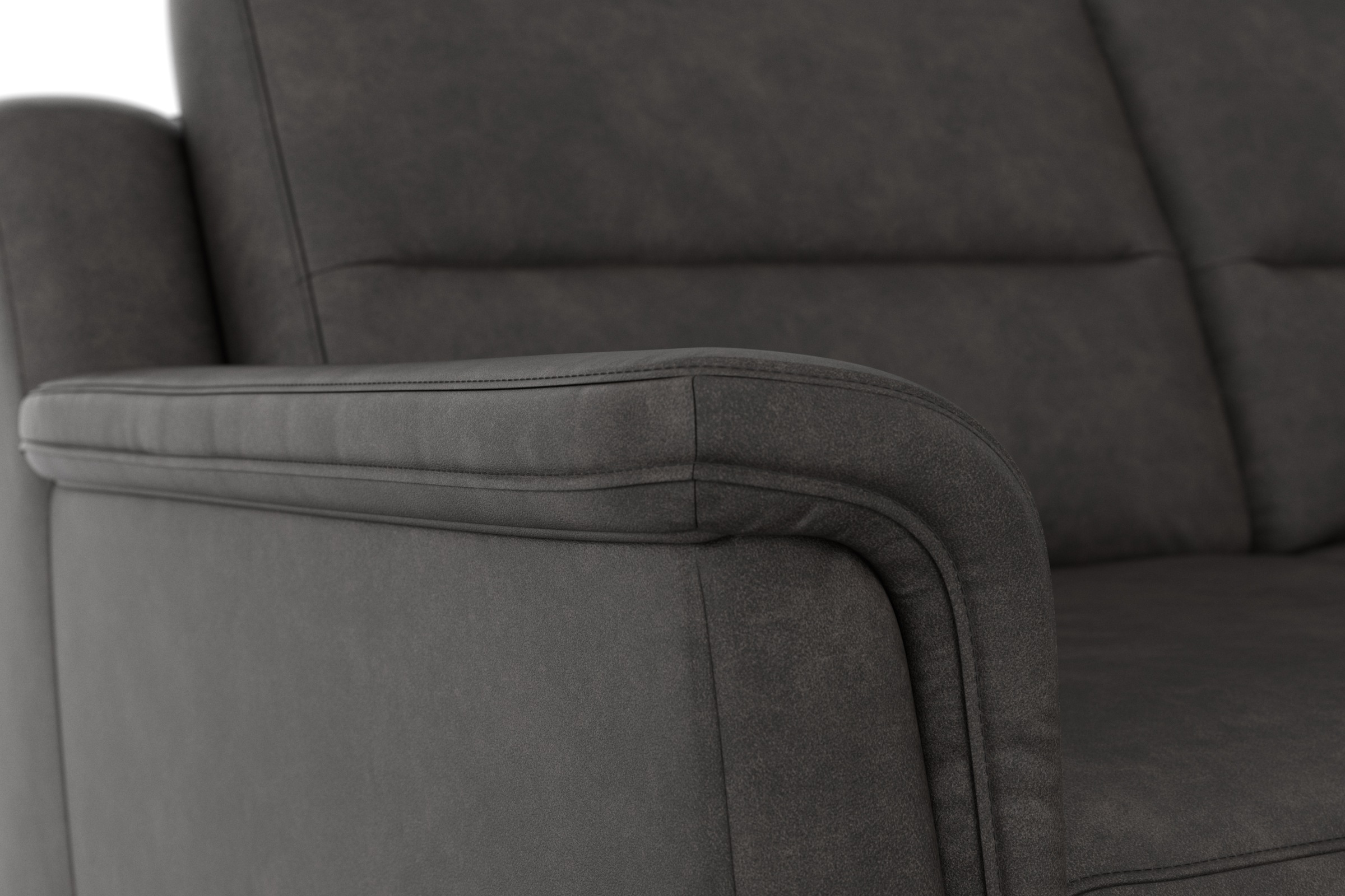 sit&more Ecksofa »Farö L-Form«, inklusive Federkern, wahlweise mit Bettfunktion und Bettkasten