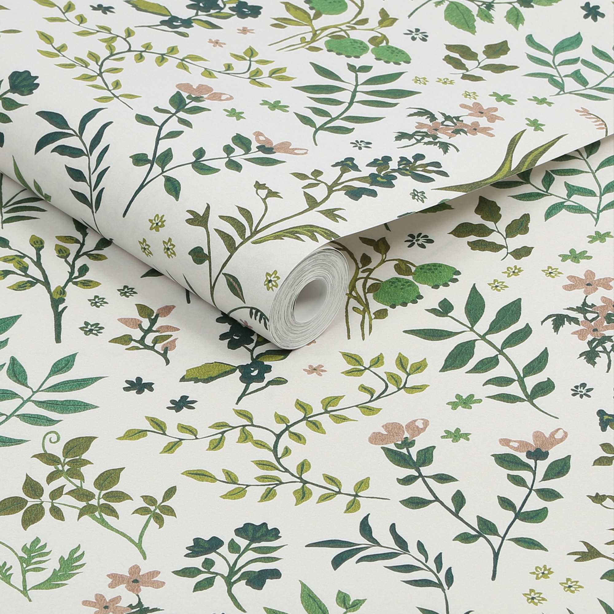 Papier peint intissé Joules Holcombe floral 1005 x 52cm Beige