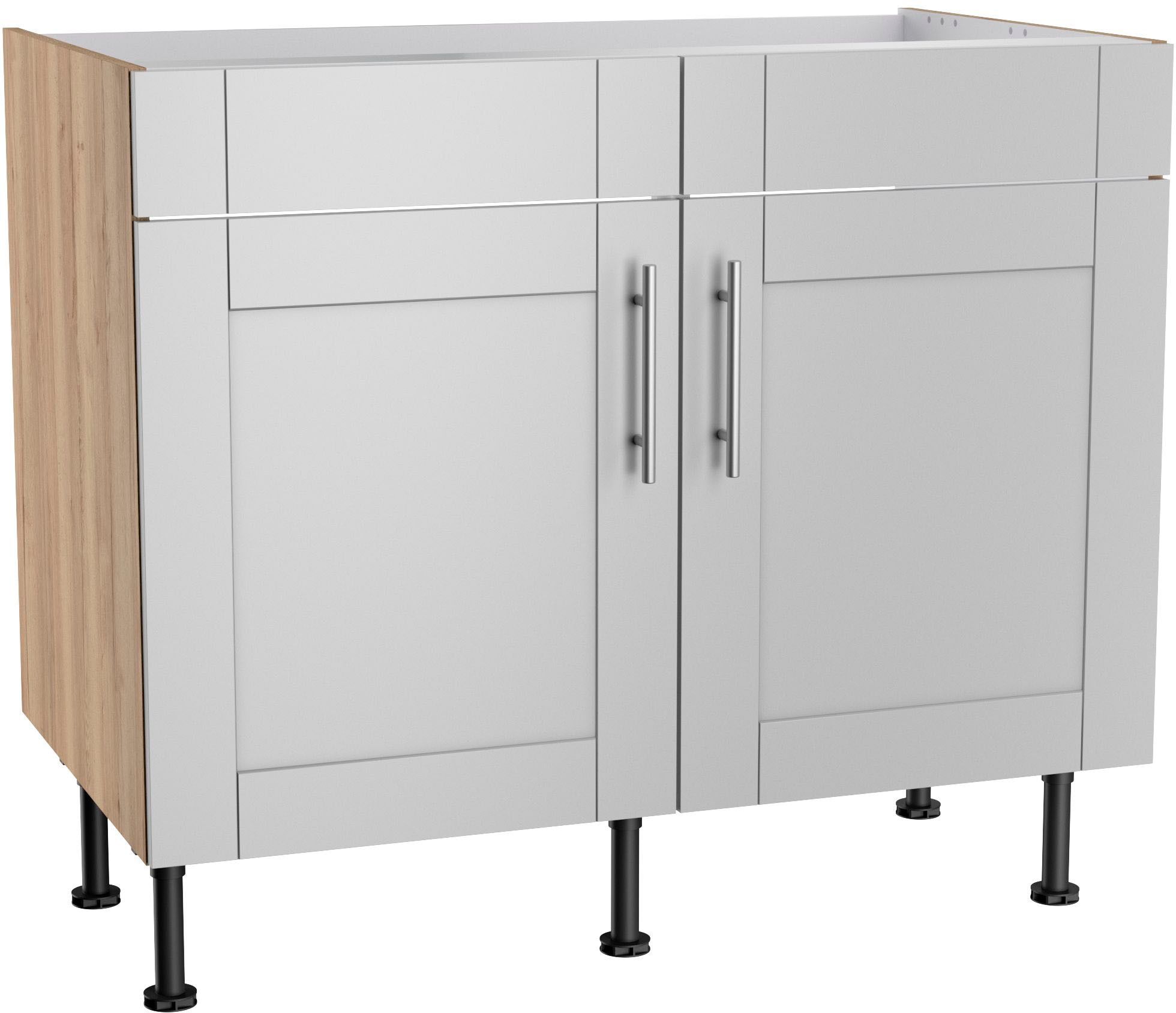KOCHSTATION Spülenschrank "KS-Ahus", Breite 100 cm günstig online kaufen