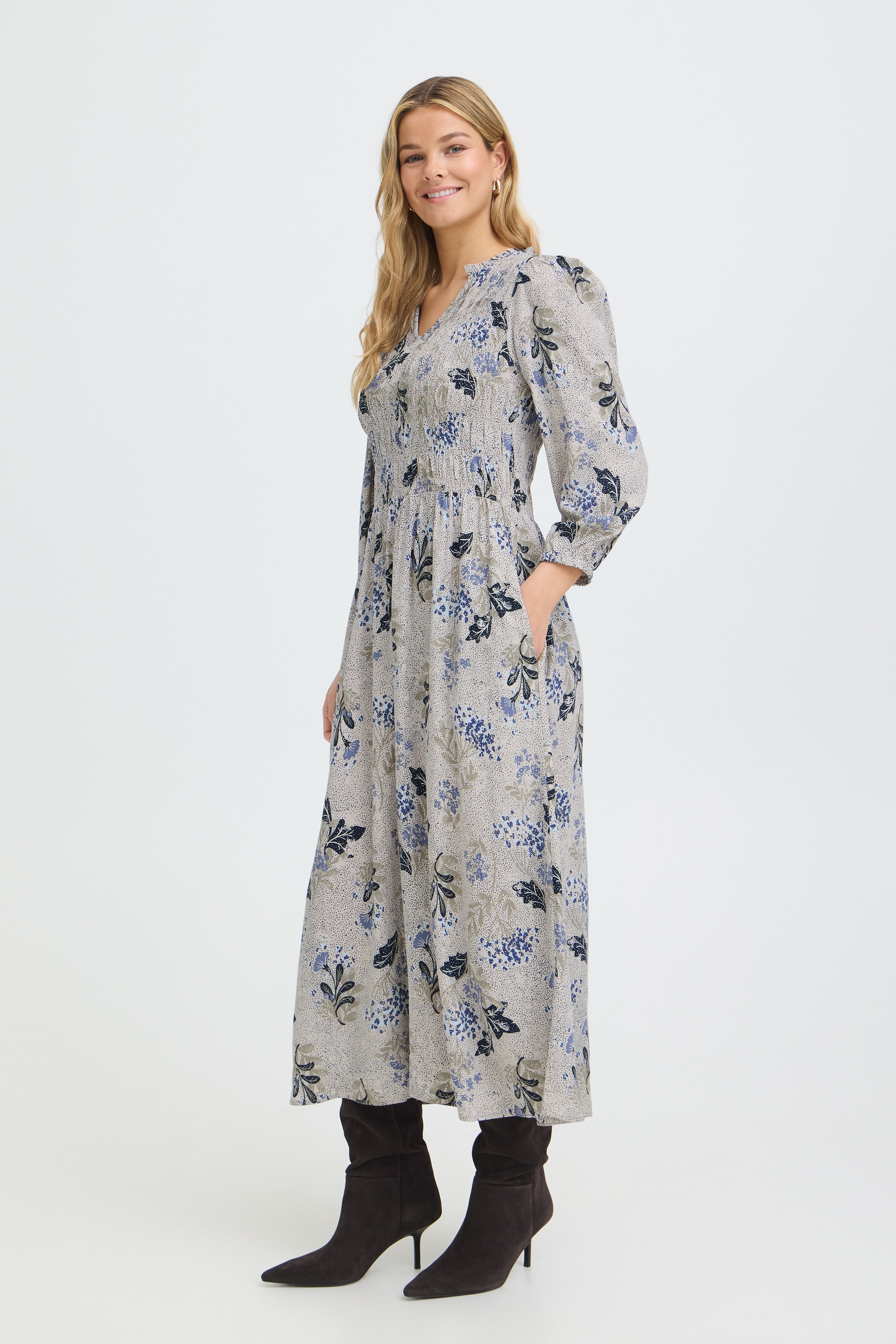 fransa Midikleid »Damen Casual FRLALU«