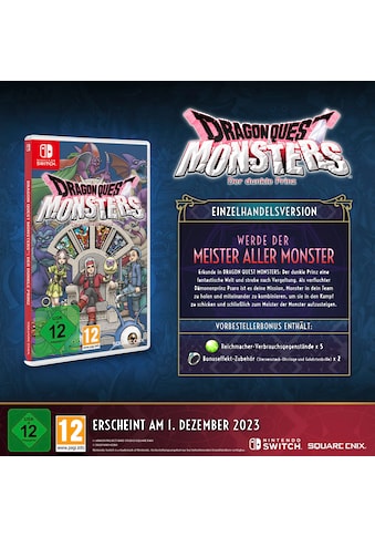 Spielesoftware »DRAGON QUEST MONSTERS: Der dunkle Prinz«, Nintendo Switch