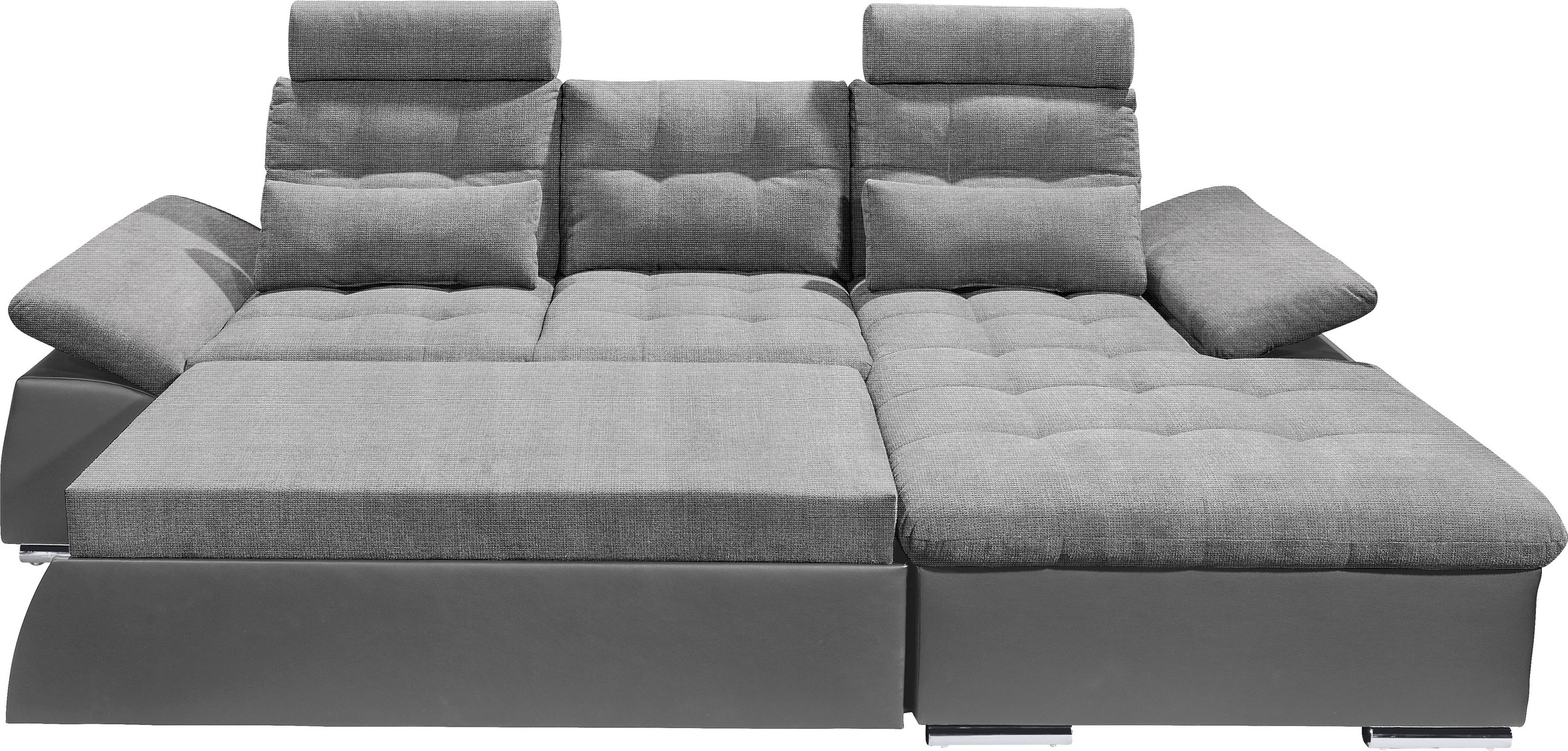 Exciting Design Jakarta L-Shape Sofa Bed with Headrests 3