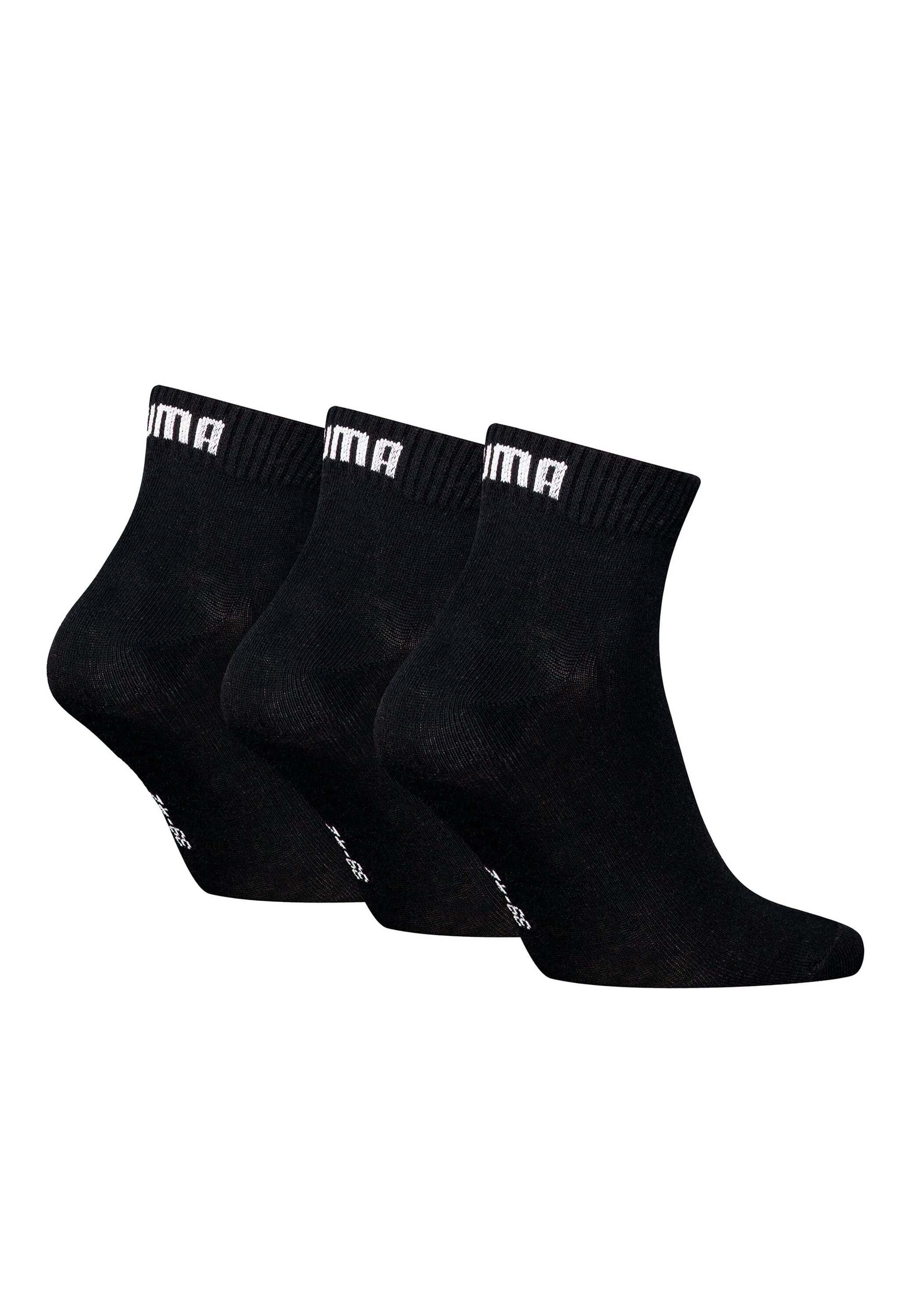 PUMA Kurzsocken »Socken Quarter Plain 3P 3er Pack«