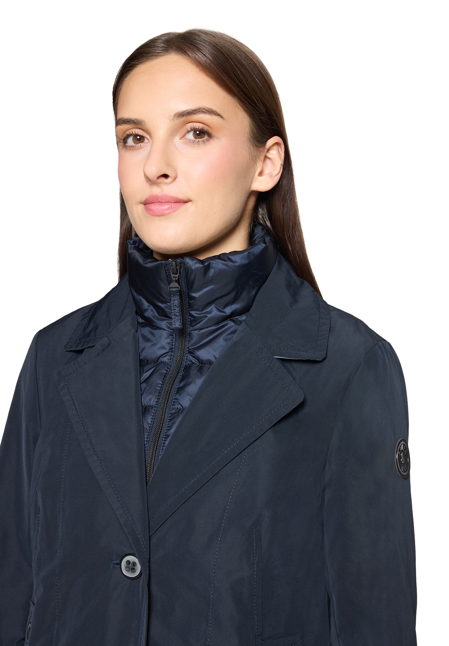 Amber & June Outdoorjacke »Damen mit abnehmbarem Westenteil«
